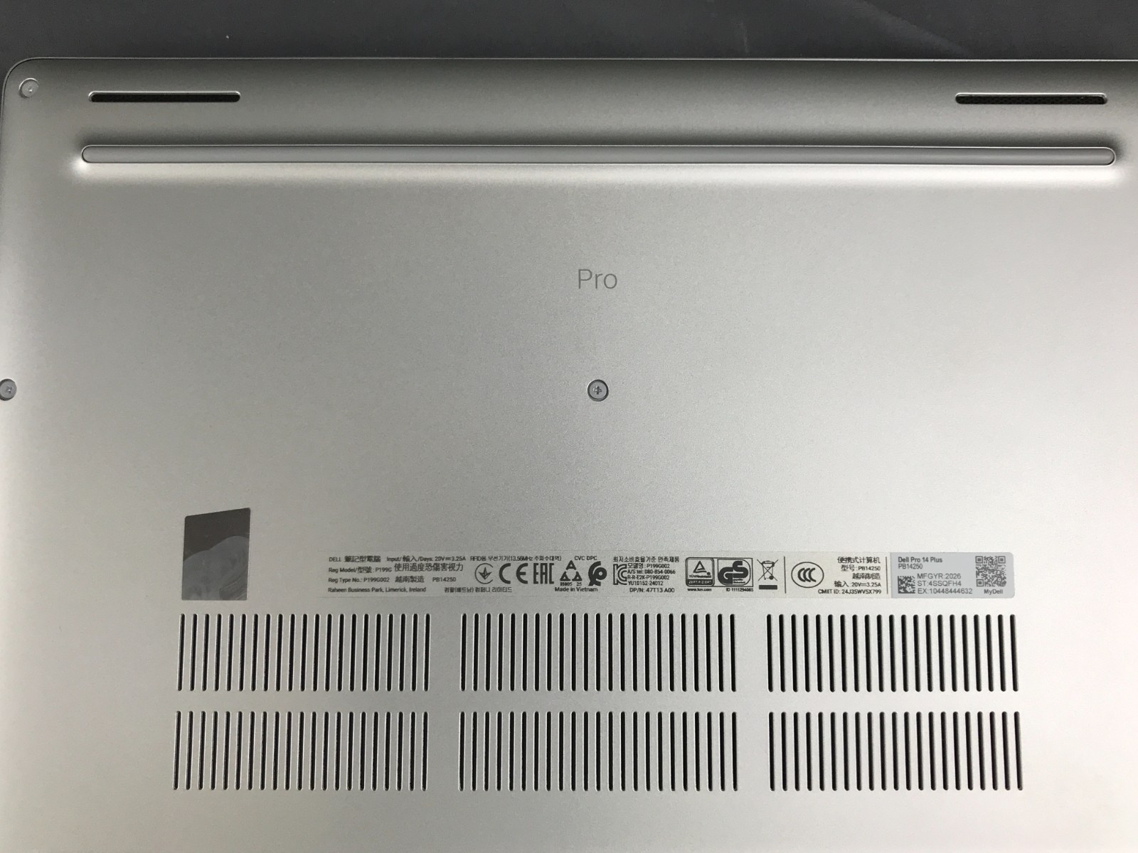 Dell Pro 14 Plus PB14250 Ultra 7 235U vPro 512GB NVMe SSD Win11 Pro