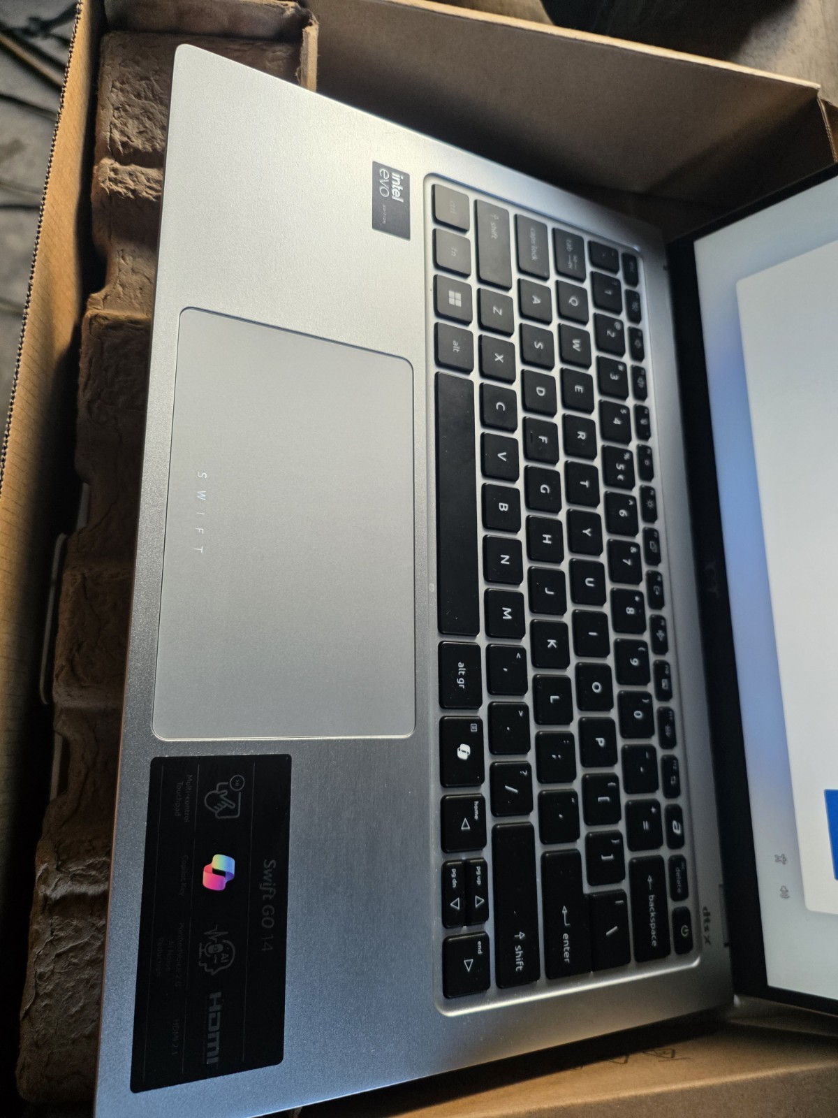 Acer Swift Go 14 Laptop Intel Core Ultra 7 155H 16GB RAM 1TB SSD Good Box