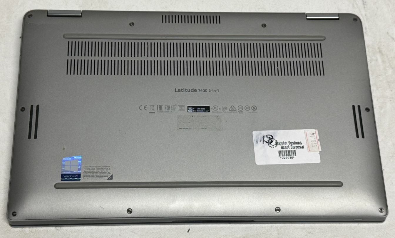 Dell Latitude 7400 2in1 14″ (i5-8365u – 8GB RAM – 512GB SSD – Win11Home)