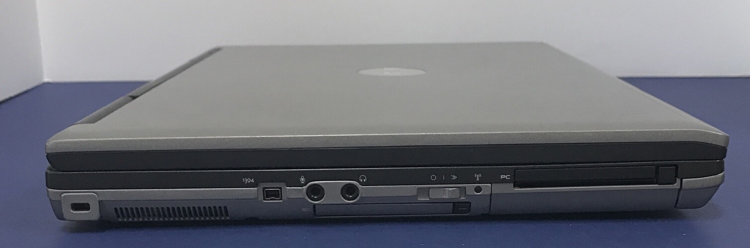 DELL LATITUDE D830 CORE 2 DUO 120GB 2GB RAM Windows XP Pro NO POWER CABLE