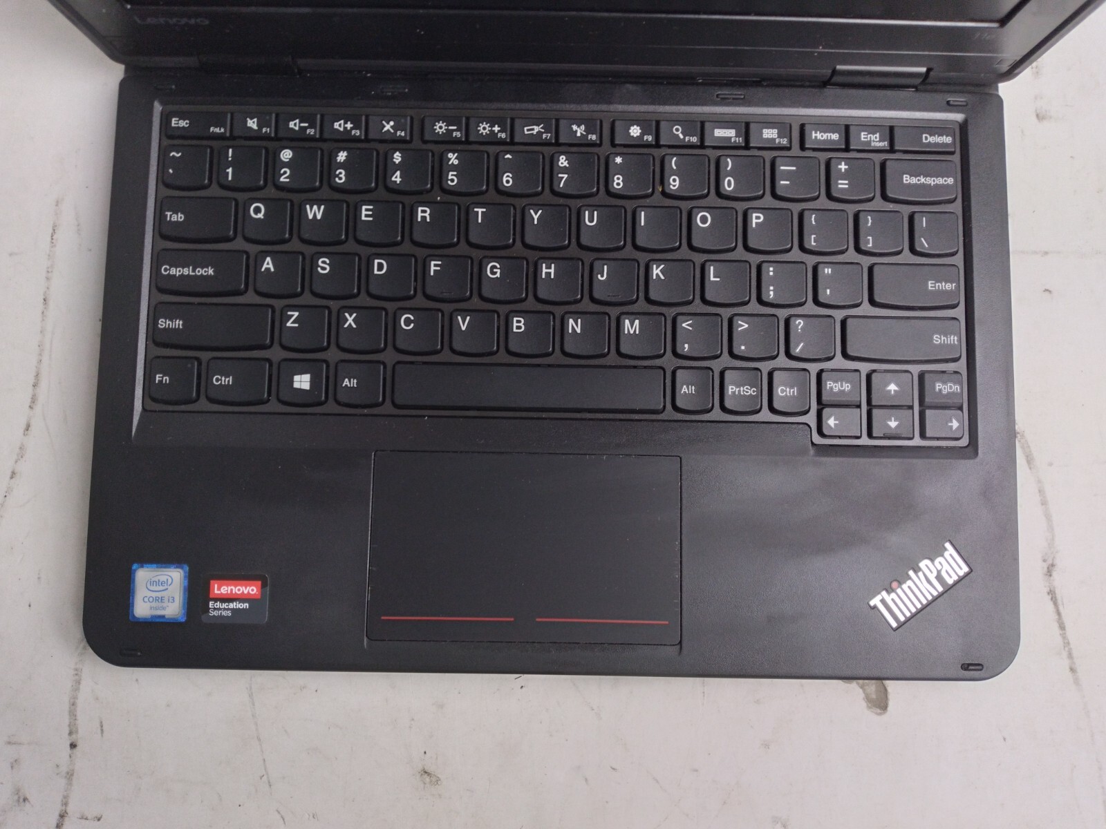 Lenovo ThinkPad 11e w/i3-6100U@2.30Ghz, 8GB RAM, 11″ Laptop for Parts #2257