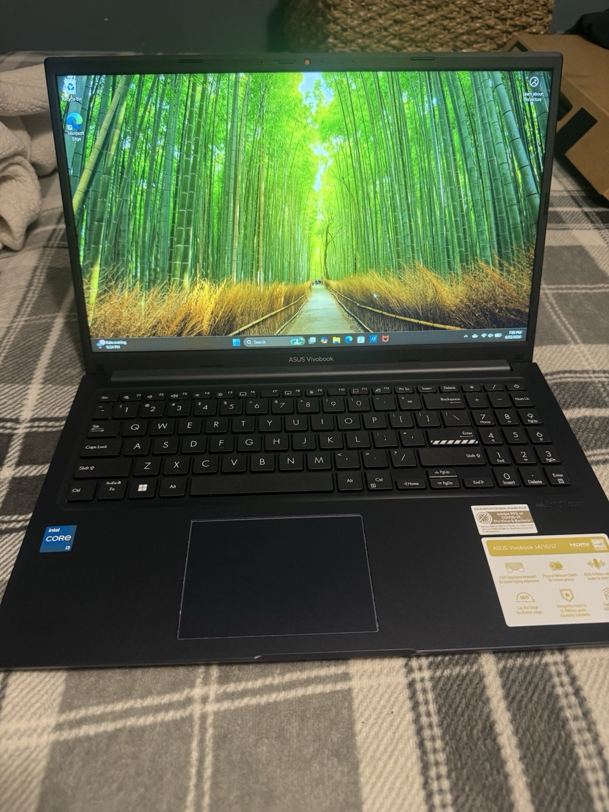 Brand New ASUS VivoBook 15 F1504V 15.6” FHD i3-1315U 8GB RAM 512GB SSD Windows11
