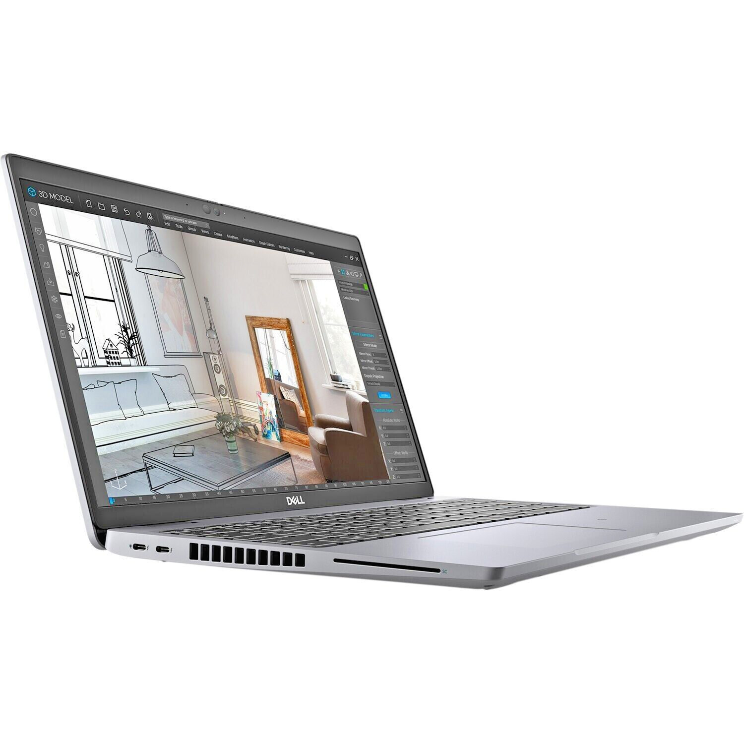 Dell Precision 3560 15″ IntelCore i7-1185G7 256GB SSD 32GB RAM T500 WIN11 Laptop