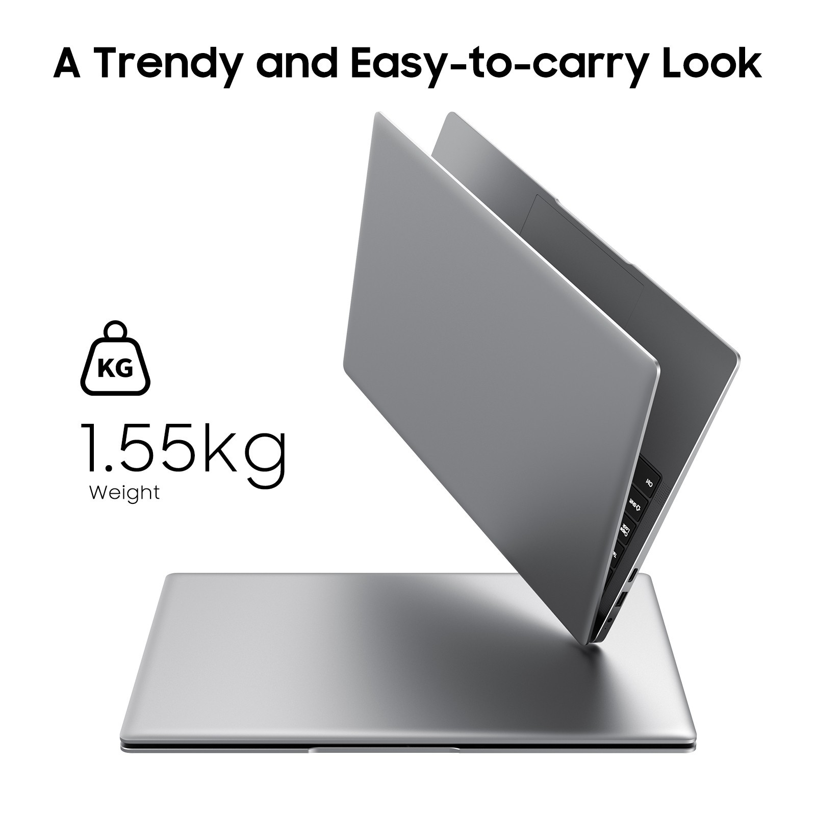 15.6″ Laptop PC 12+256GB,Windows 11 Pro Computer,Intel Celeron N4000,MS Office