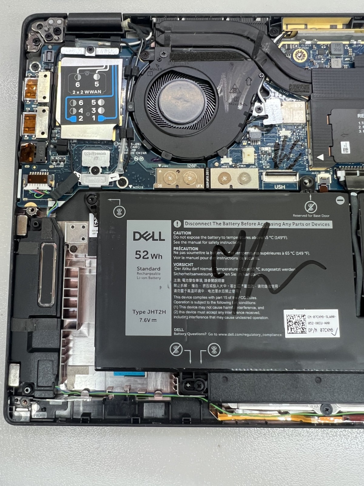 DELL LATITUDE 7410 i5-10310U @ 1.70GHz 16GB RAM NO OS/SSD FOR PARTS/REPAIR