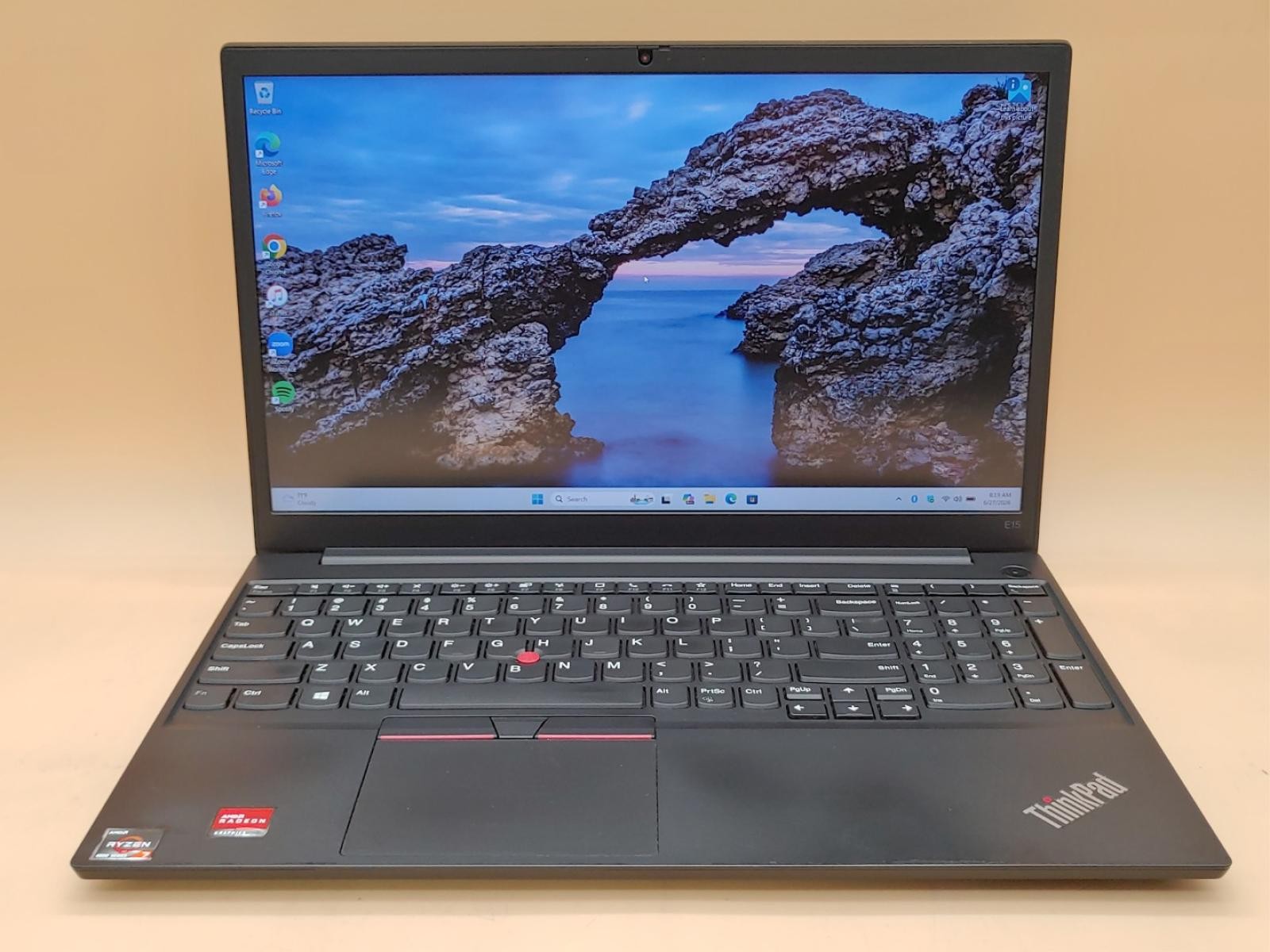 Lenovo ThinkPad E15 Gen 2 15.6″ AMD Ryzen 7 4700U 16GB 512GB Win11Pro *NO A/C**