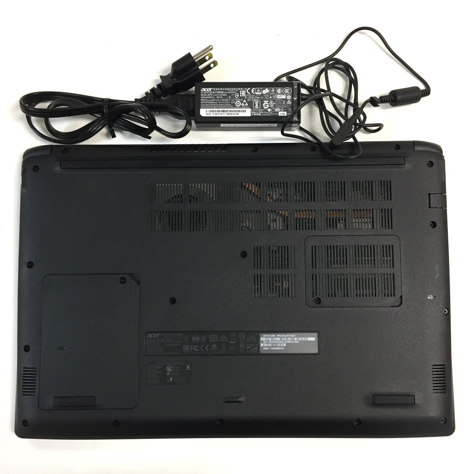 *Bad Battery*Acer Aspire 5 A515-51-3509 15.6″ Laptop/i3-7100U/8GB/1TB HDD/W10H