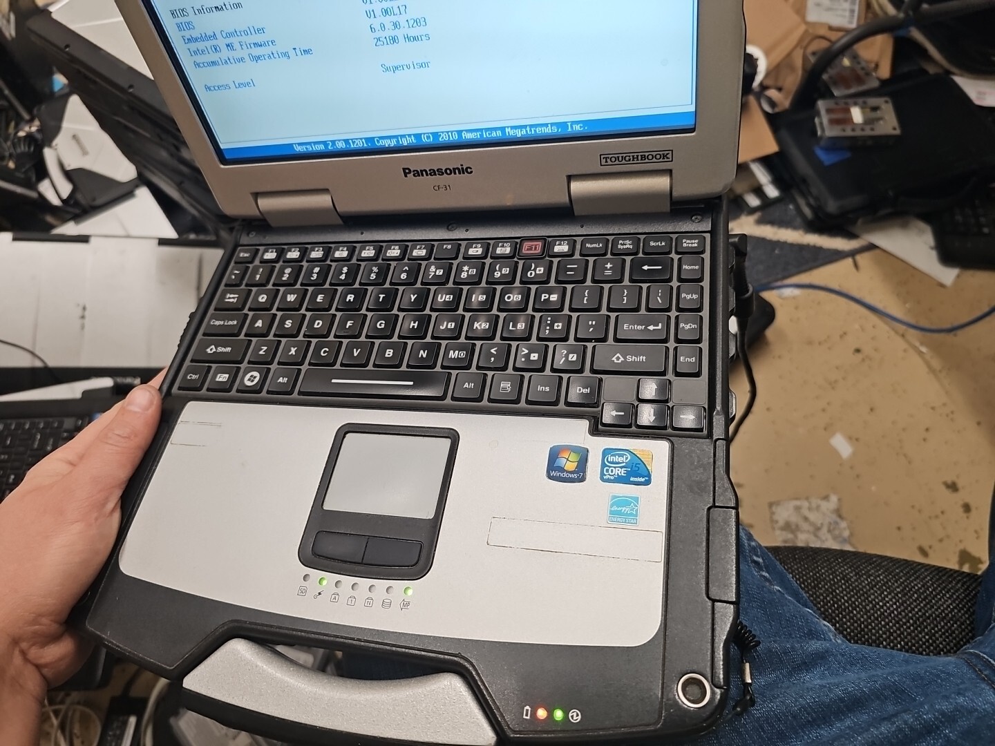 Panasonic Toughbook CF-31 MK-1 i5 520M @ 2.40GHz 8GB RAM DDR3 ( 25180HRS)