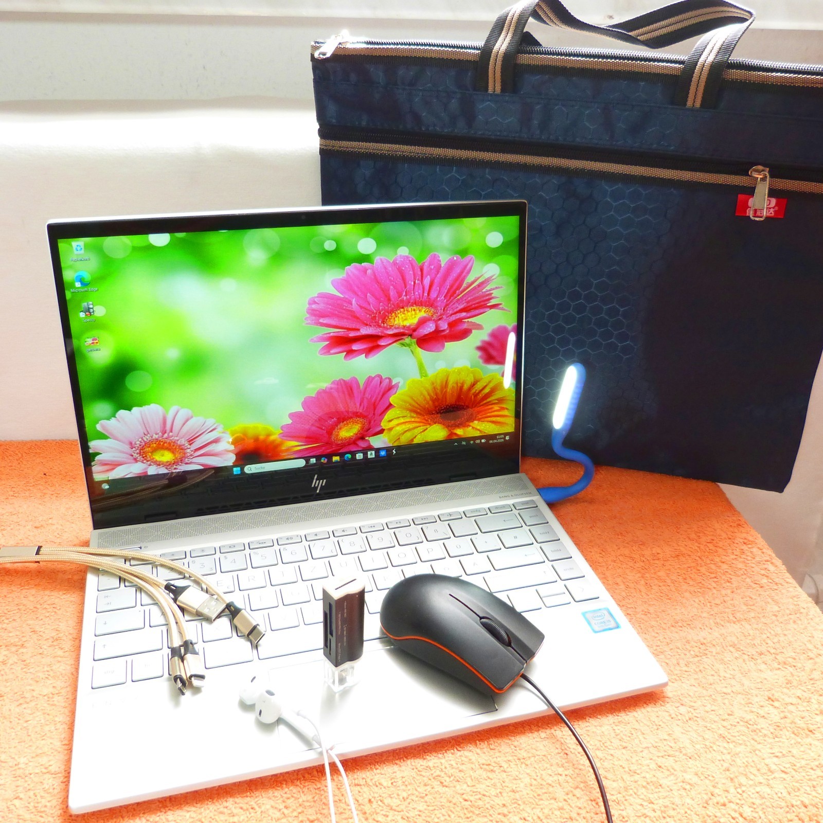 HP ENVY 13 AH 13″ FULLHD l METAL UltraBook Windows 11 SSD l 8GEN CORE i5 I