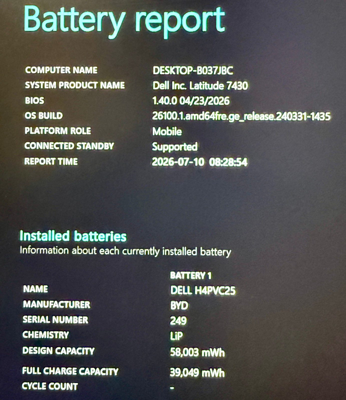 Dell Latitude 7430 14″ 2.2GHz Core i7-1270P 16GB RAM 1TB SSD Windows 11 Pro READ