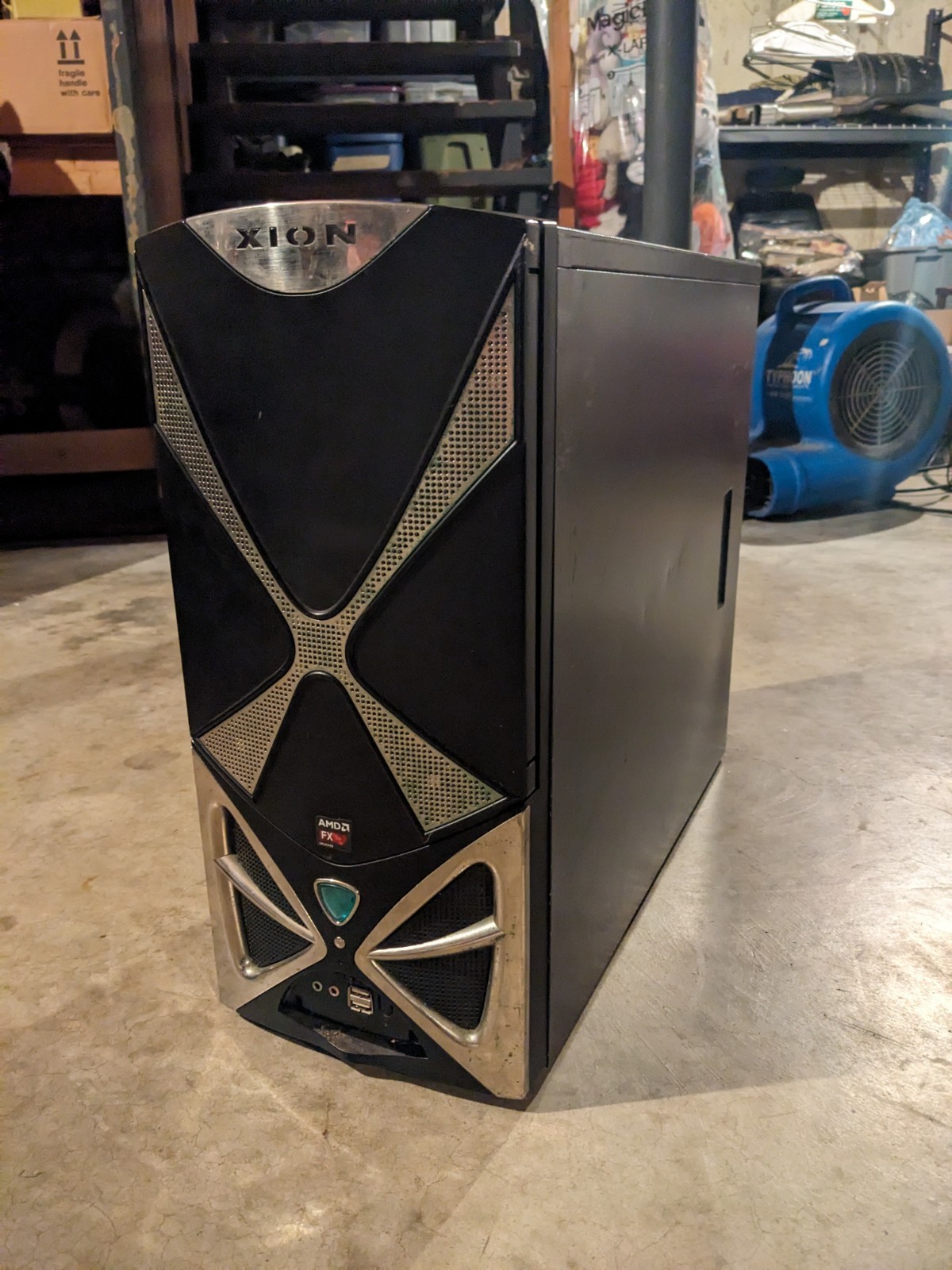 LOCAL PICKUP ONLY – Xion Xon II / Apevia X-Cruiser For Parts PC Lot