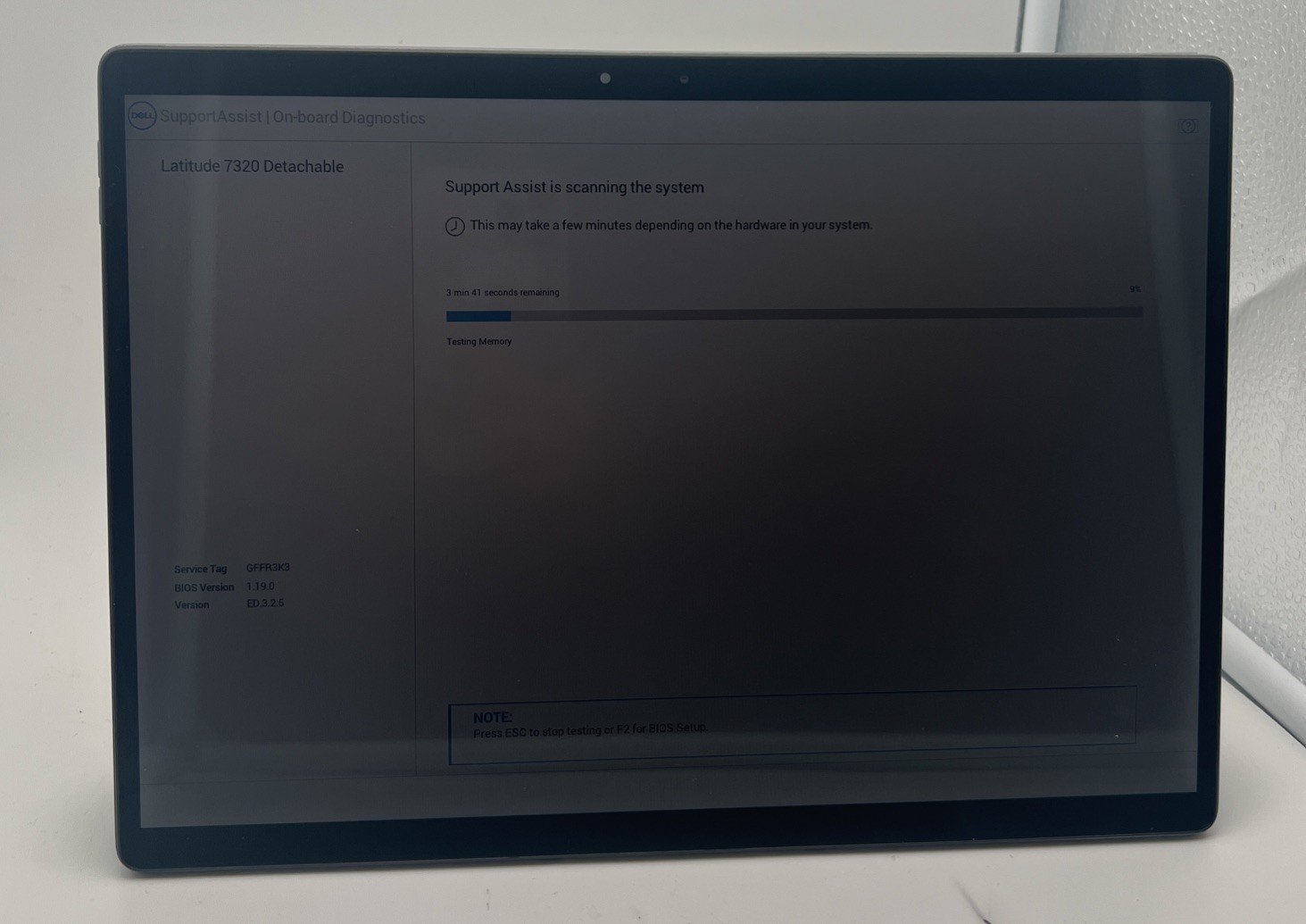 Dell Latitude 7320 Detachable 2-in-1 i7-1180G7 1.30GHz/16GB RAM/512GB C3/F3