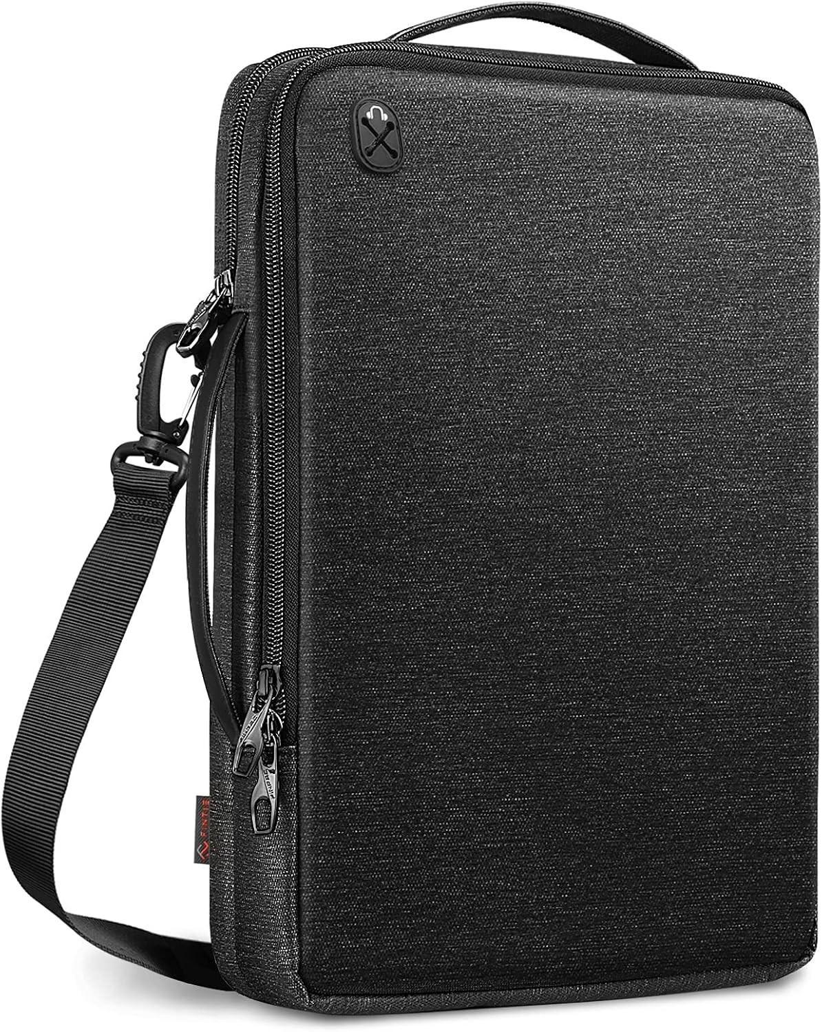 15.6-inch Laptop Shoulder Bag, Protective Computer Carrying Case for 16.2″ MacBo