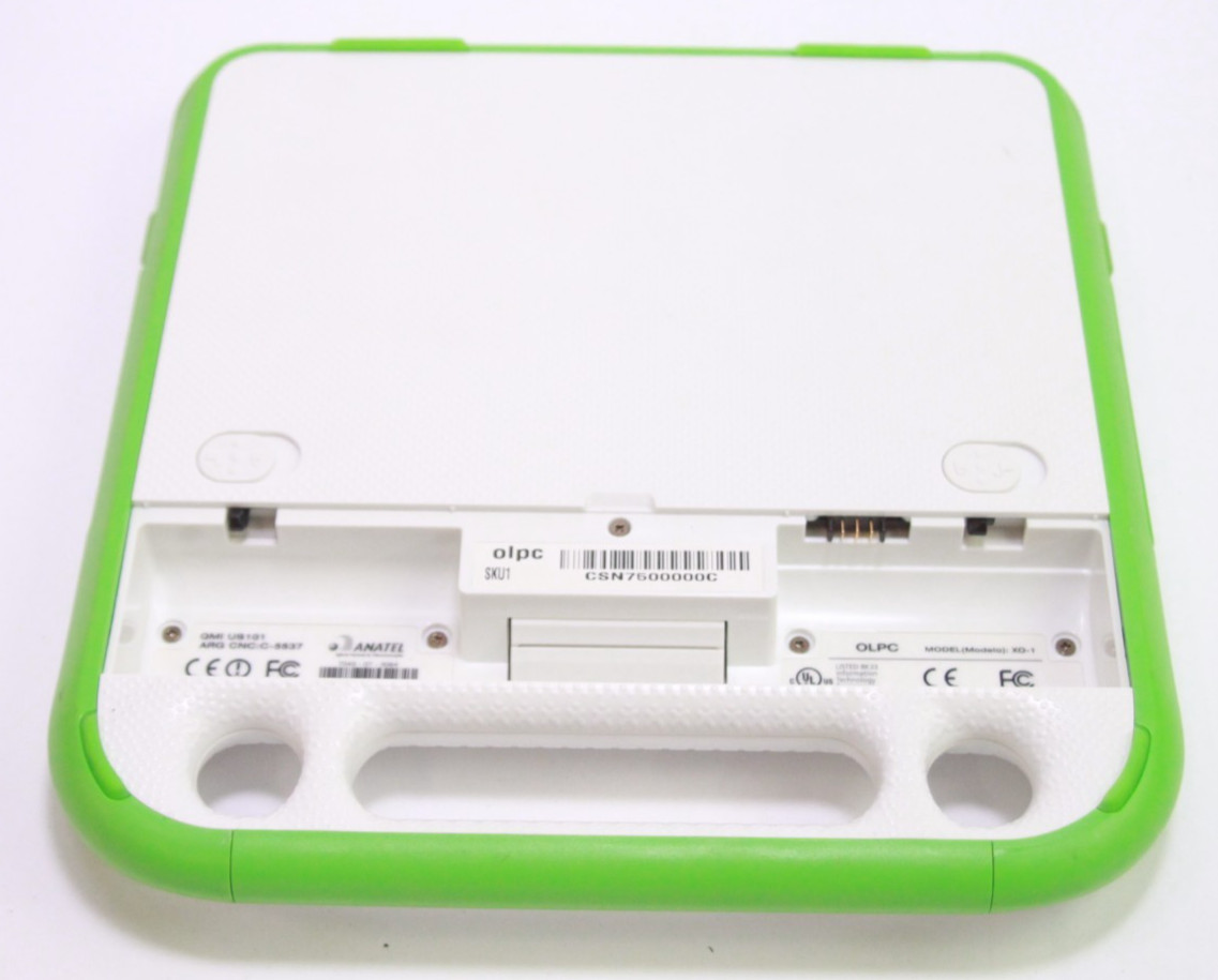 OLPC Model XO-1 Kids Laptop Computer Laptop AS IS READ Green & White