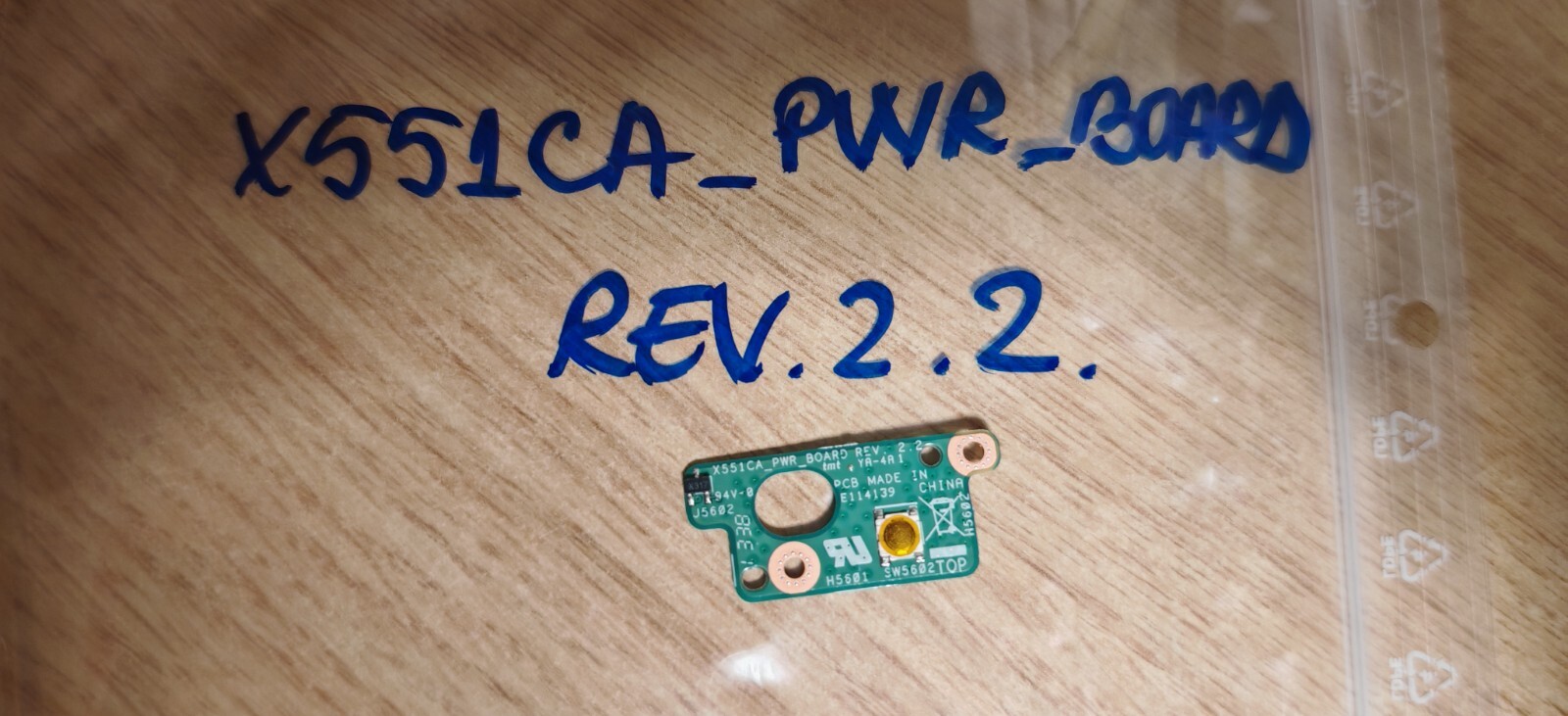 ASUS X551CA X451C X403M POWER ON X551CA_PWR_BOARD REV. 2.2