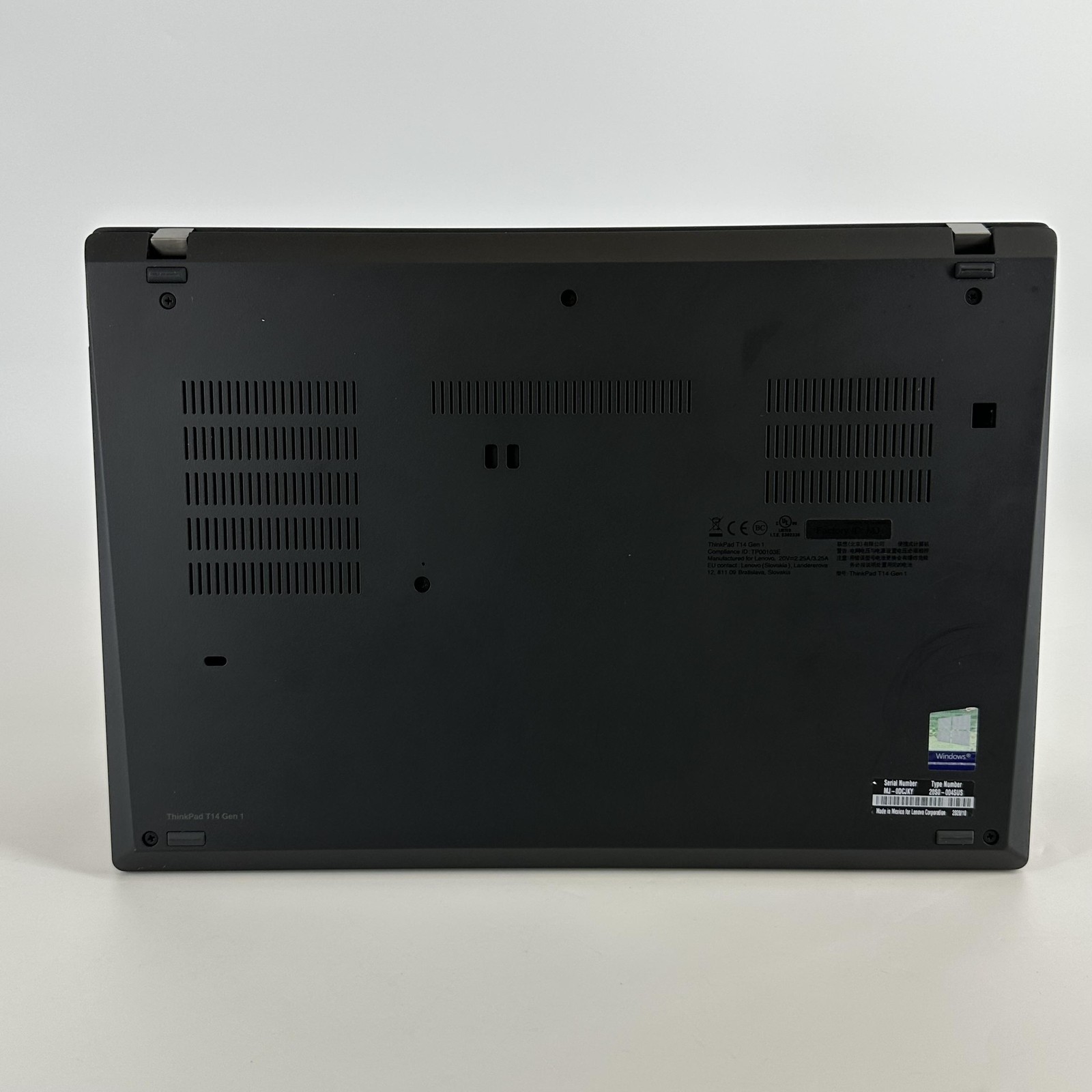 Lenovo ThinkPad T14 Gen 1 Black FHD i7-10510U 1.80GHz 16GB 512GB SSD Very Good
