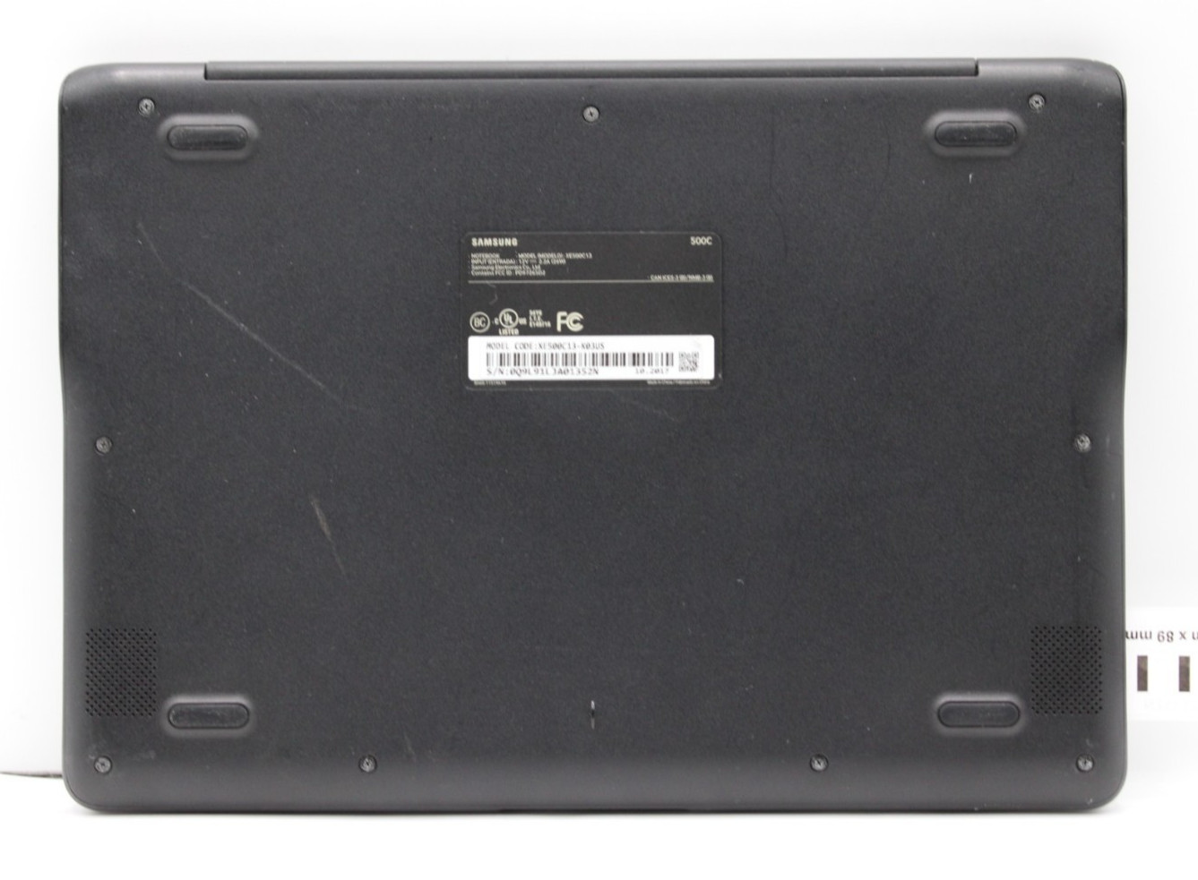 Samsung XE500C13 Celeron-N3060@1.6GHz 2GB LPDDR3 NO STORAGE OR OS *USED/TESTED*