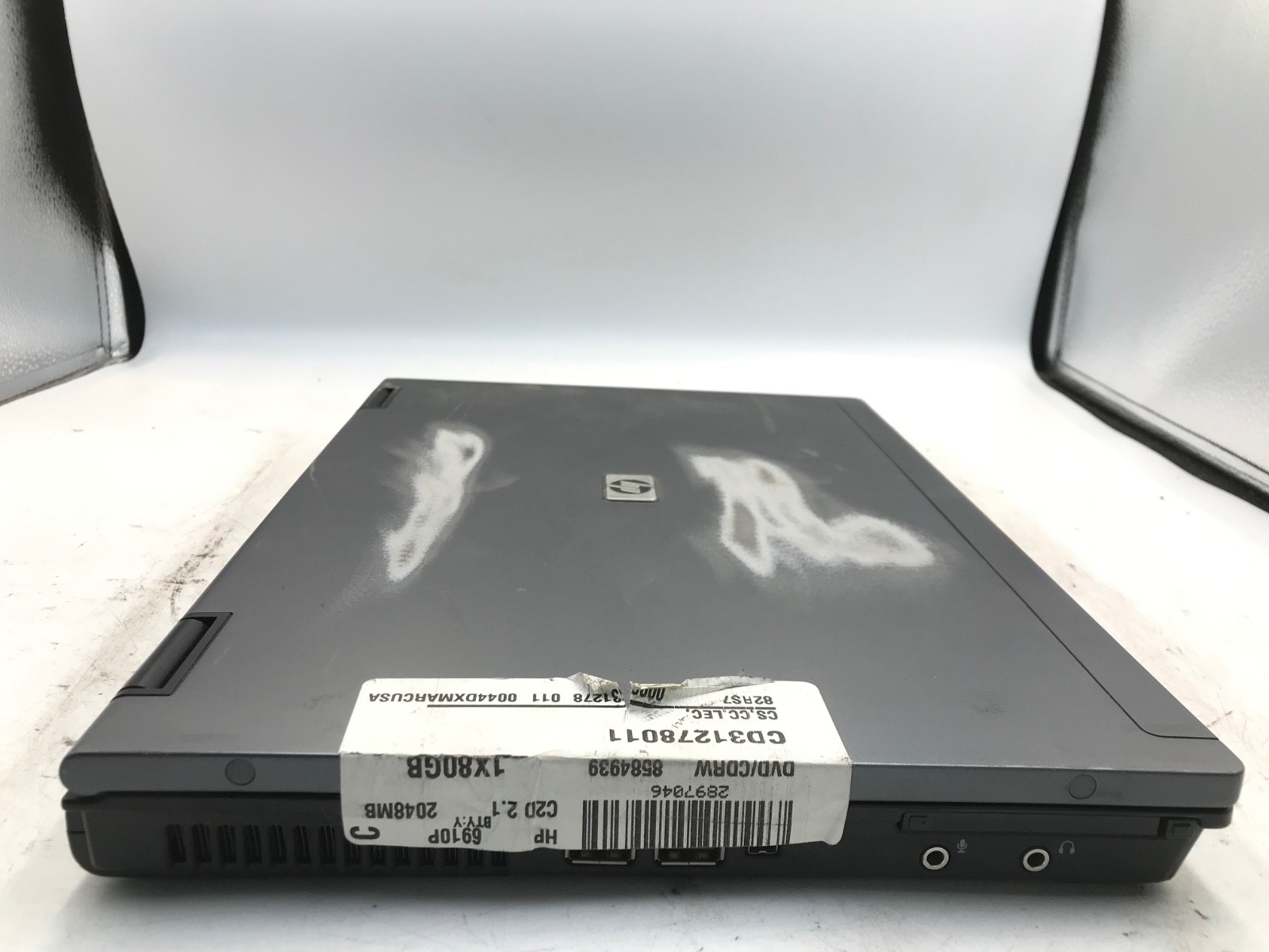 HP Compaq 6910p Intel Core 2 Duo 2.1 GHz 14″ Laptop 2Gb RAM- BOOTS BIOS -MZ