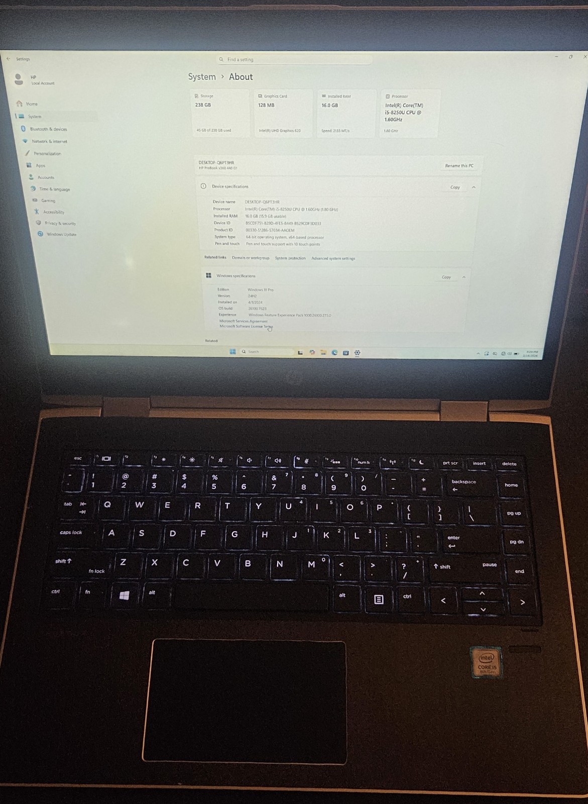 HP ProBook x360 – 14″ Touch – Windows 11 Pro