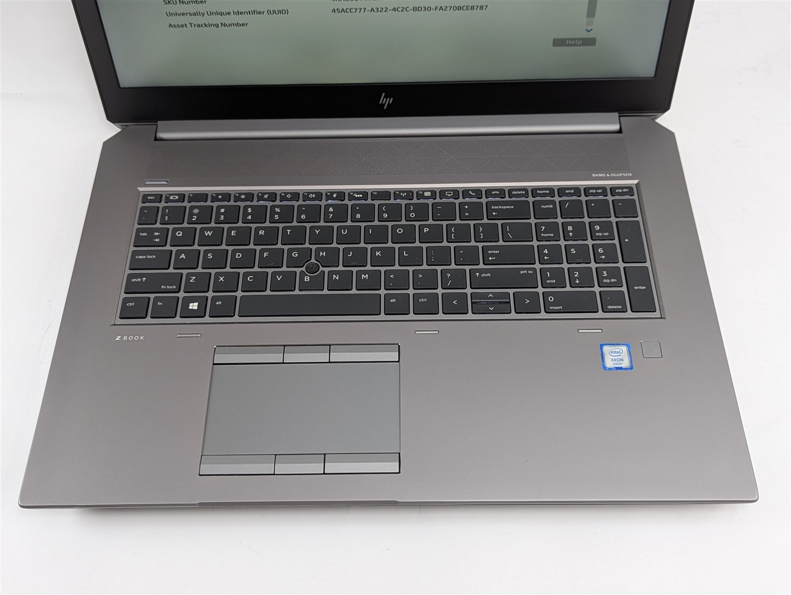 HP ZBook 17 G5 2018 17.3” Xeon E-2176M 2.7GHz 32GB RAM 512GB SSD Quadro P4200