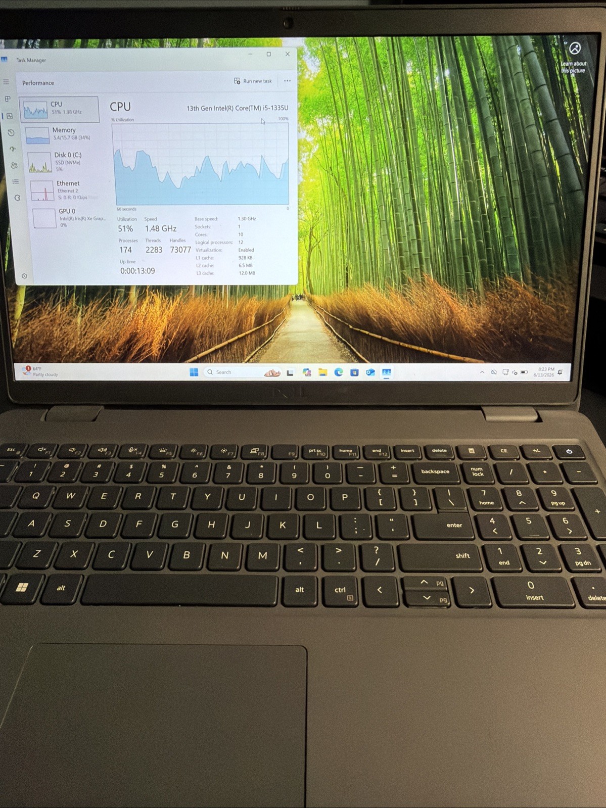 Dell Latitude 3540 15.6″ i5-1335U 1.3GHz 16GB RAM 256GB SSD BARELY USED.