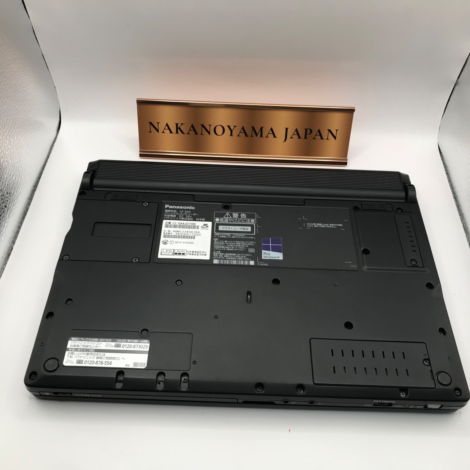 Panasonic Toughbook (Let’s Note) CF-SX4 Core i5 DVD 8GB SSD 256GB Win 11 Pro
