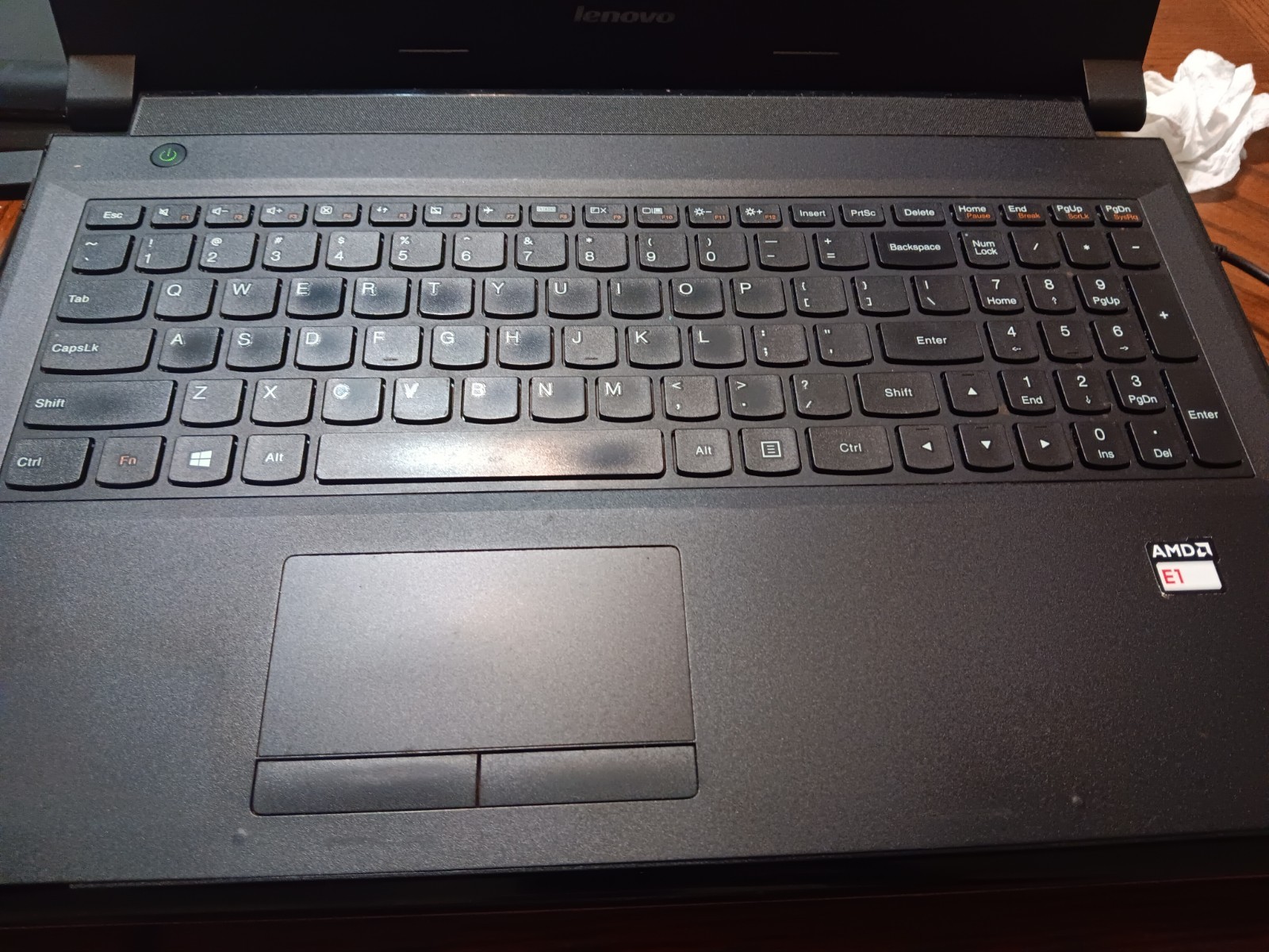 Lenovo B50-45 E1-6010 8GB RAM 500GB HDD RADEON R2 NO AC #04