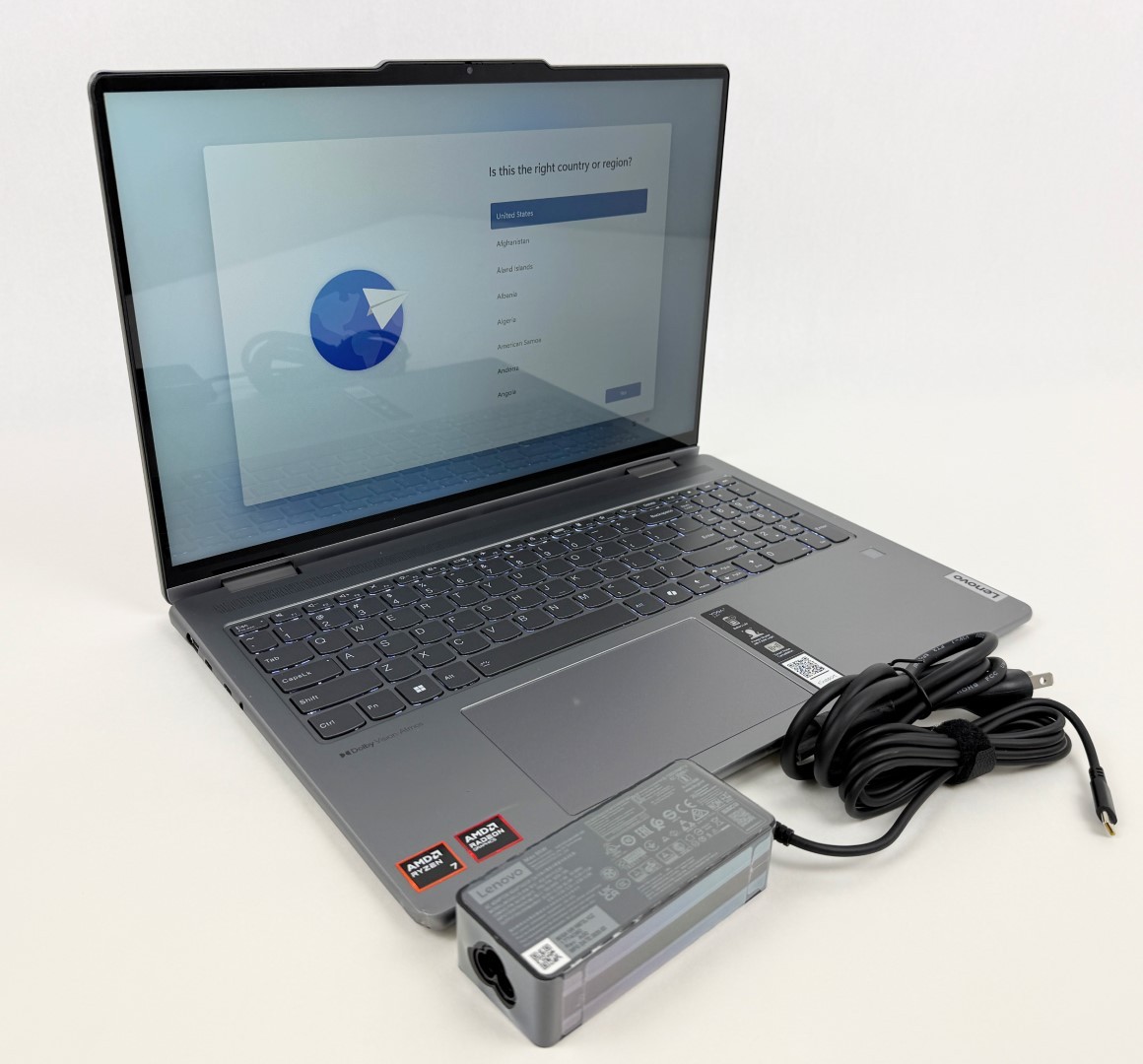 Lenovo YOGA 7 16AHP9 16″ 1920×1200 Touch Ryzen 5 8640HS 8GB 1TB W11H 2in1 READ