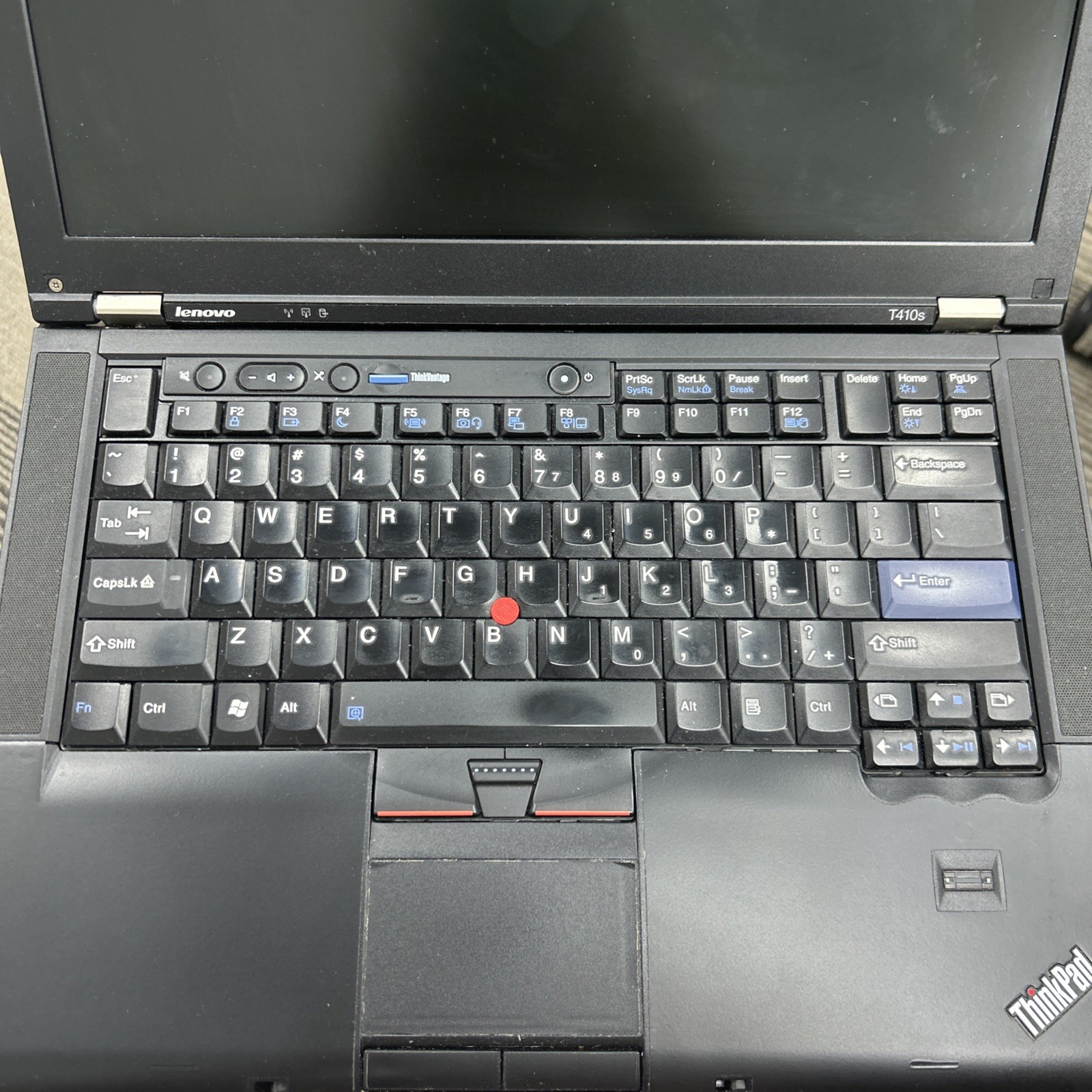 Lenovo Thinkpad T410s missing back panel & internal storage drive(Boots to BIOS)
