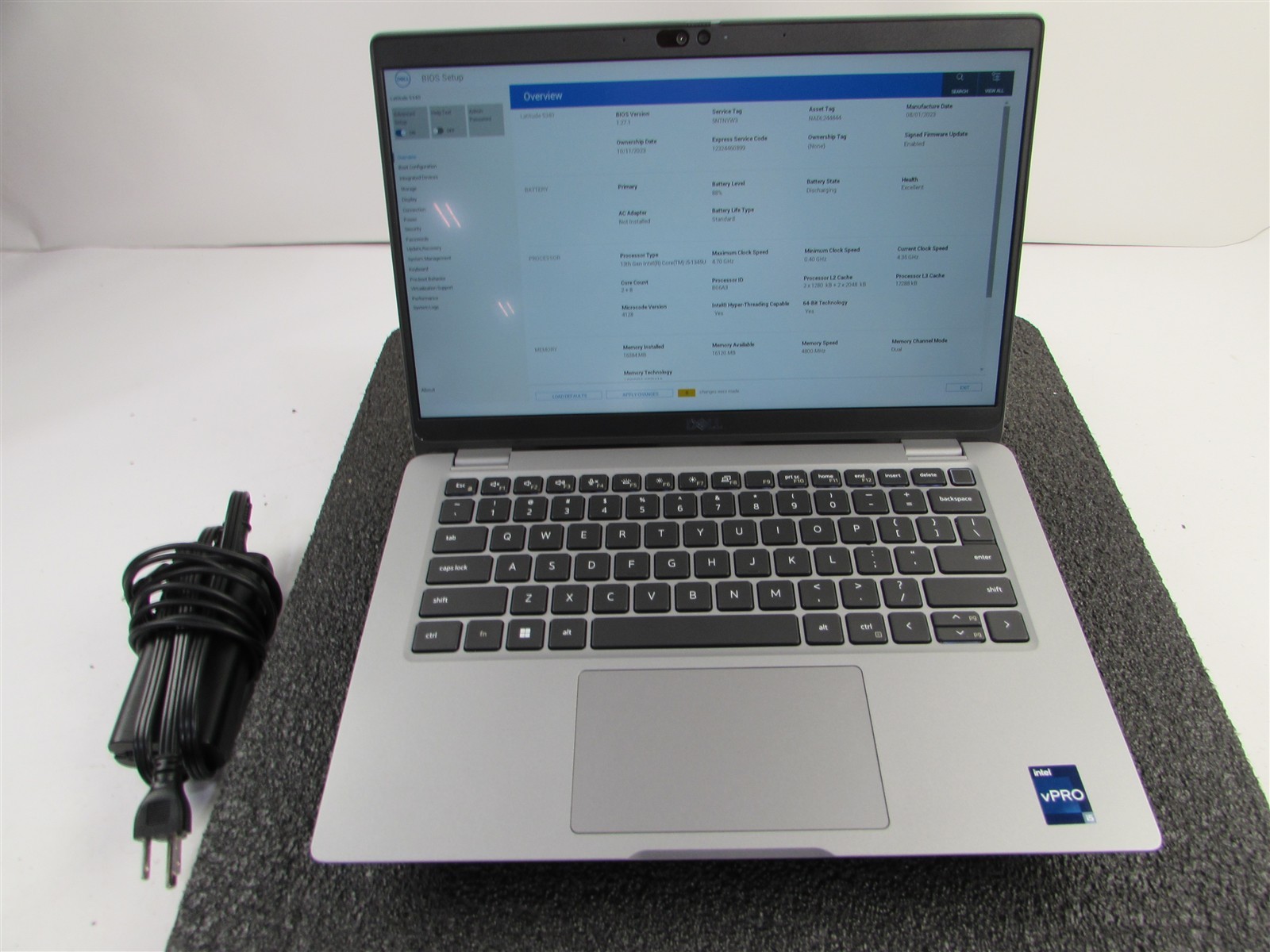 DELL LATITUDE 5340 1920X1080 FHD TOUCHSCREEN I5-1345U 512GB SSD 16GB RAM NO O.S