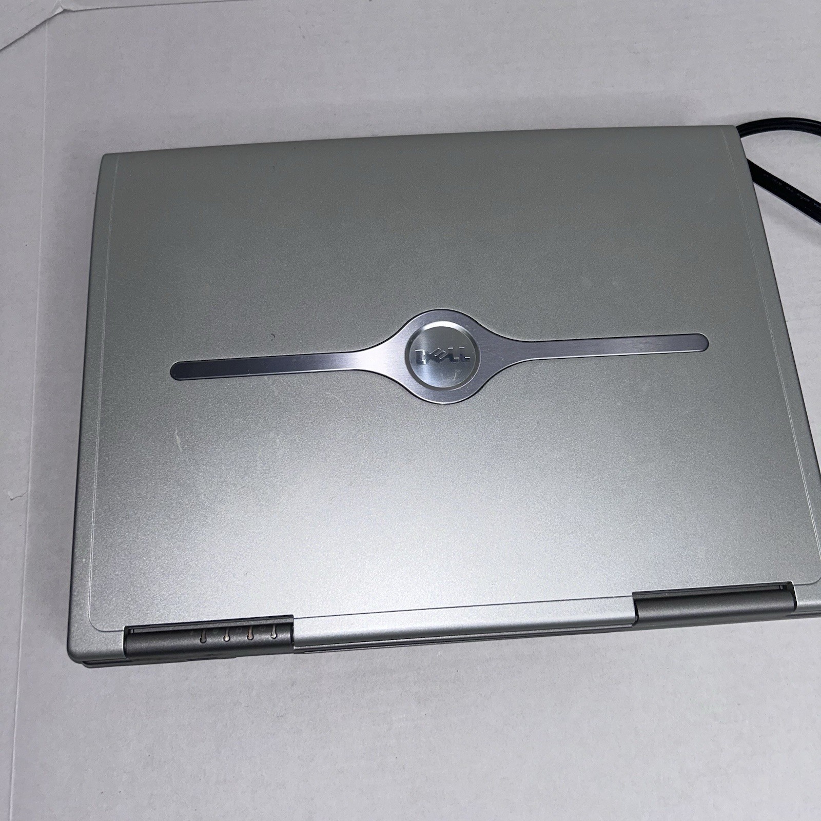 Vintage Dell Inspiron 8600 Laptop PP02X Blue/Silver | UNTESTED FOR PARTS NO HDD