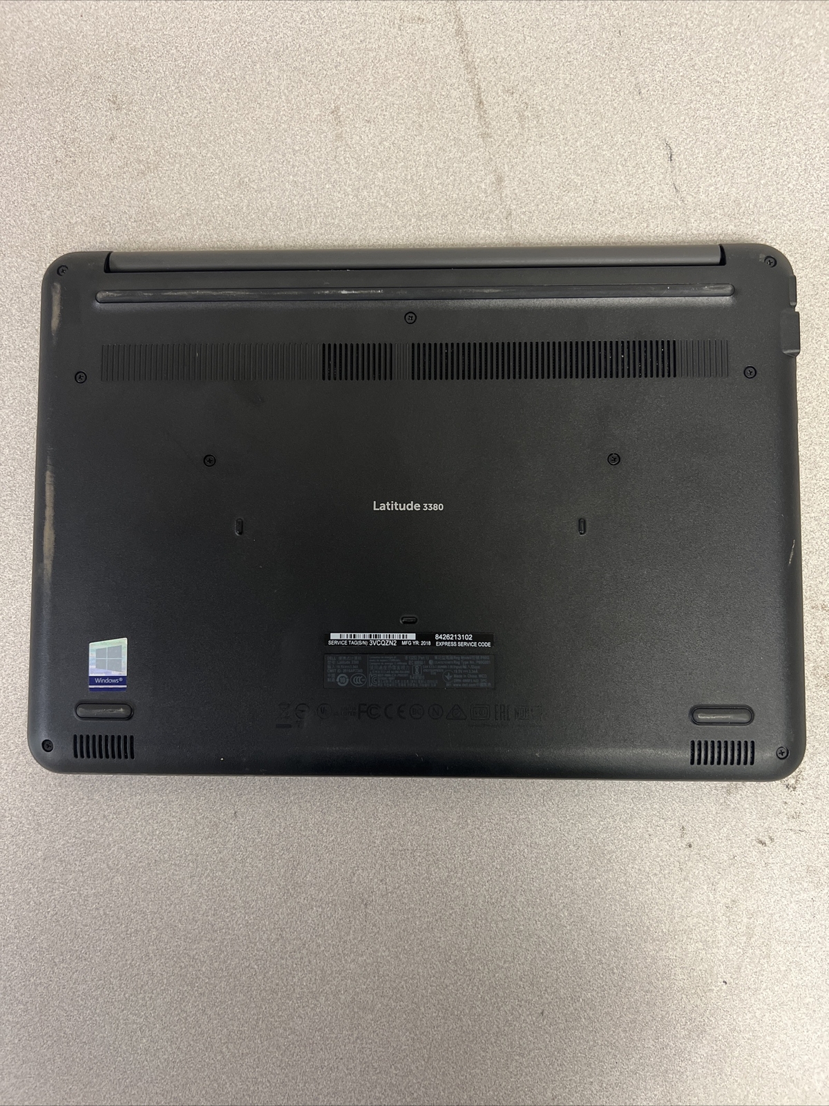 Dell Latitude 3380 Laptop – i3-6006u – 4GB RAM – NO HDD – BAD BATT – PARTS