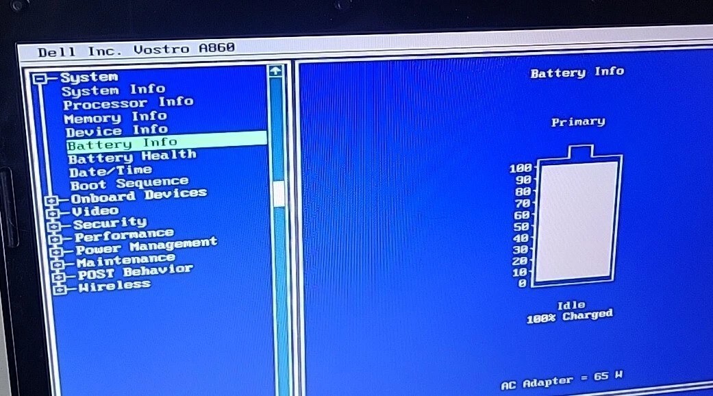 Dell Vostro A860 15.6″ Intel Celeron 2.13GHz 4GB RAM 160GB HDD w/ AC Win10