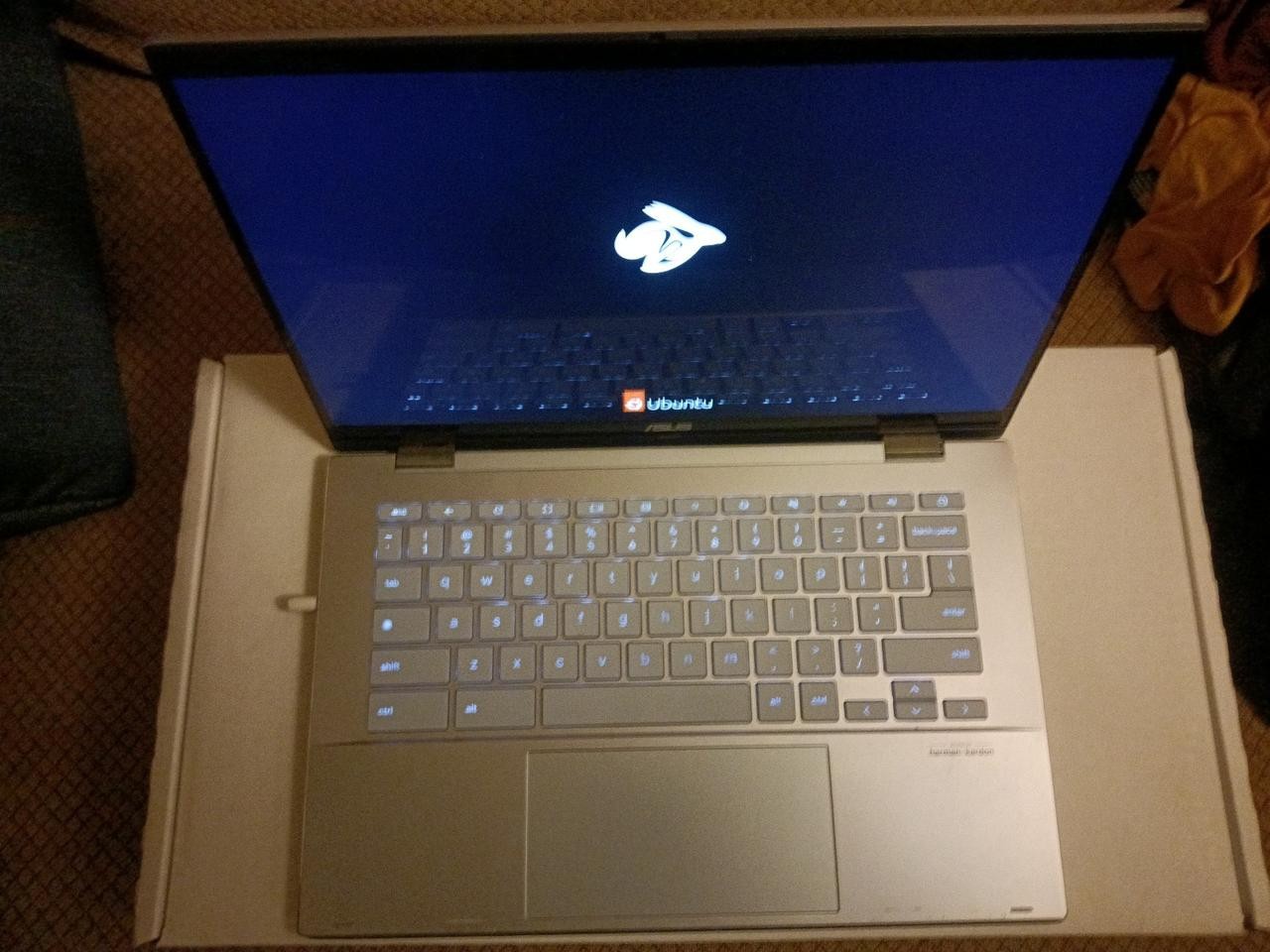 ASUS Chromebook Flip CX5 14″ FHD Touch 1.8GHz i3-1110G4 8GB RAM 128GB SSD (READ)