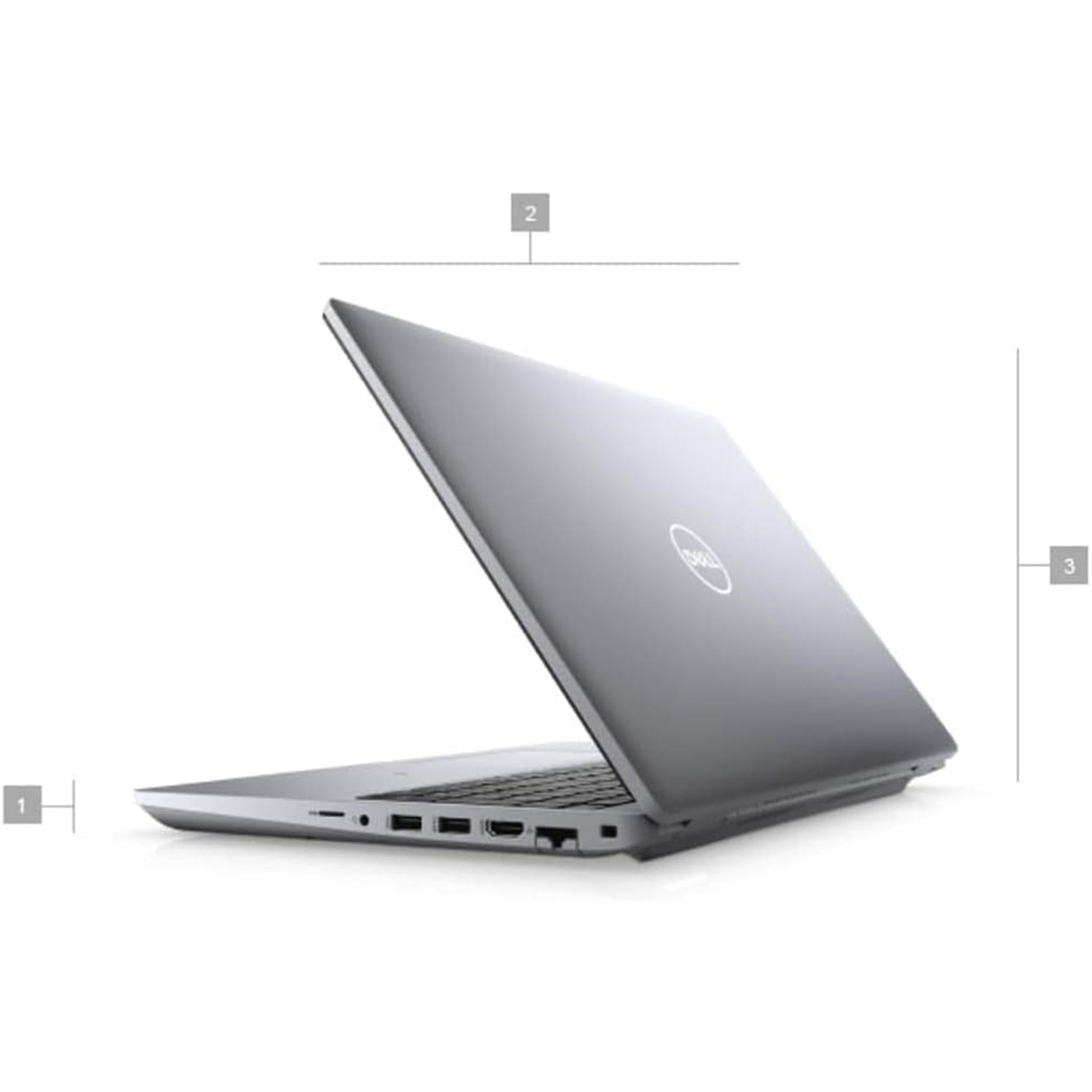 Dell Latitude 5521 15.6″ 16GB 512GB, Grey