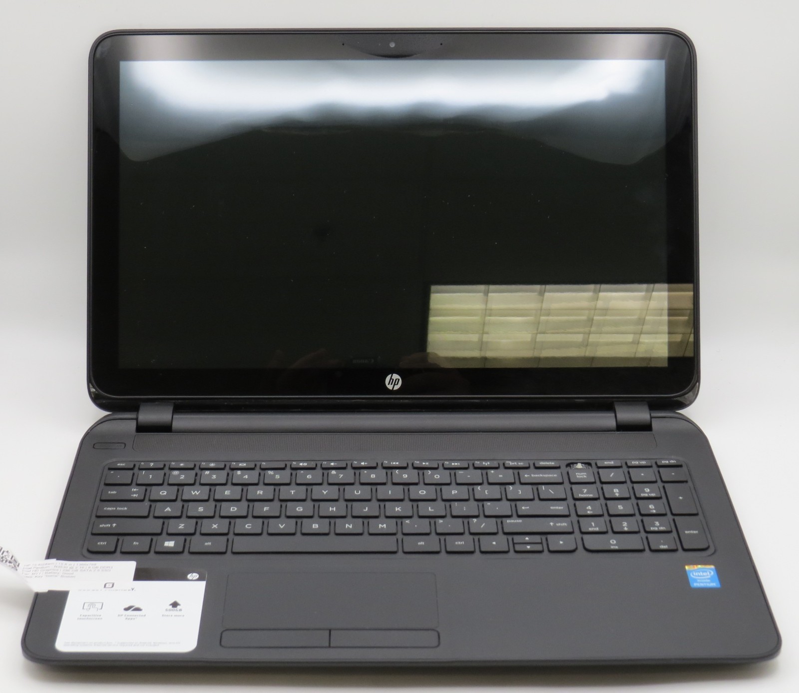 HP 15-f024wm | N3530 @ 2.16GHz | 8GB DDR3 | 256GB 2.5″ SATA SSD | No OS