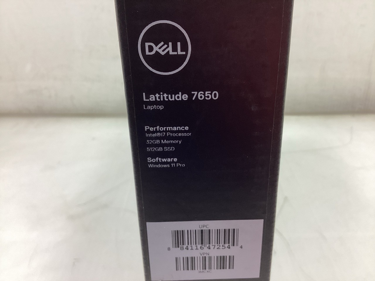 Dell Latitude 7650 16″ FHD Ultra 7-165U 32GB 512GB SSD WiFi 7 W11P – (3MCXC)