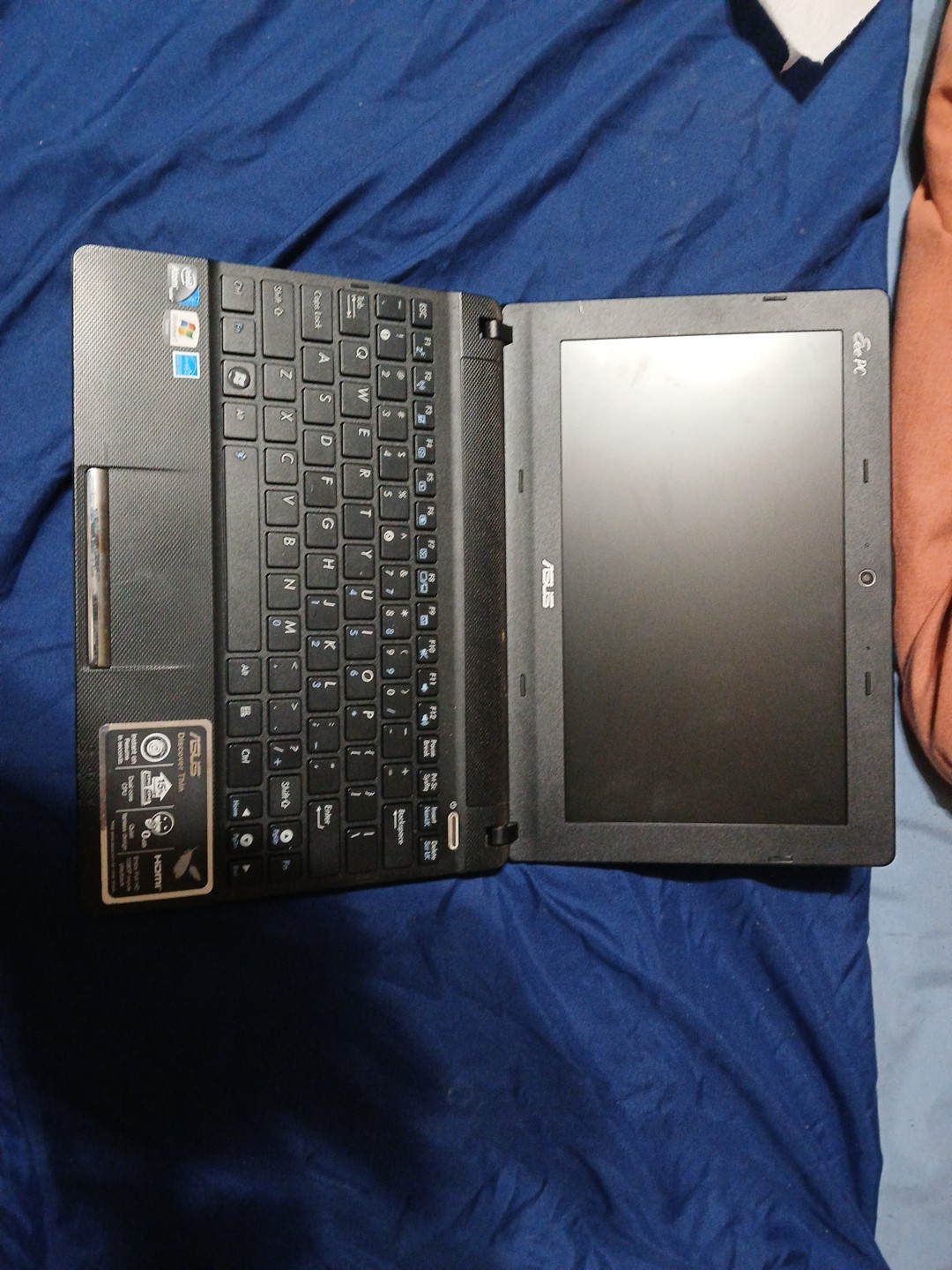 ASUS Eee Pc X101CH 10.1” Netbook Computer Untested For Parts Or Repair