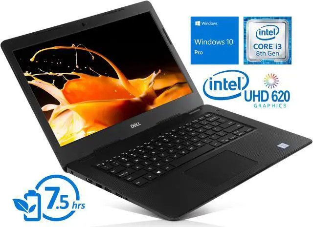 Dell Inspiron 3480 14 in Display i3-8145U 16GB RAM 512GB SSD W10 Pro