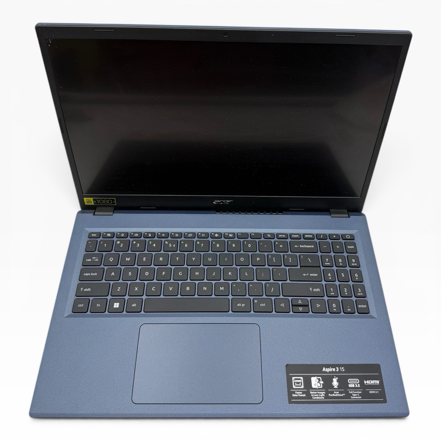 Acer ASPIRE 3 15 N23C3 15.6″ Ryzen 5 7520U 2.8GHz 8GB RAM 512GB SSD
