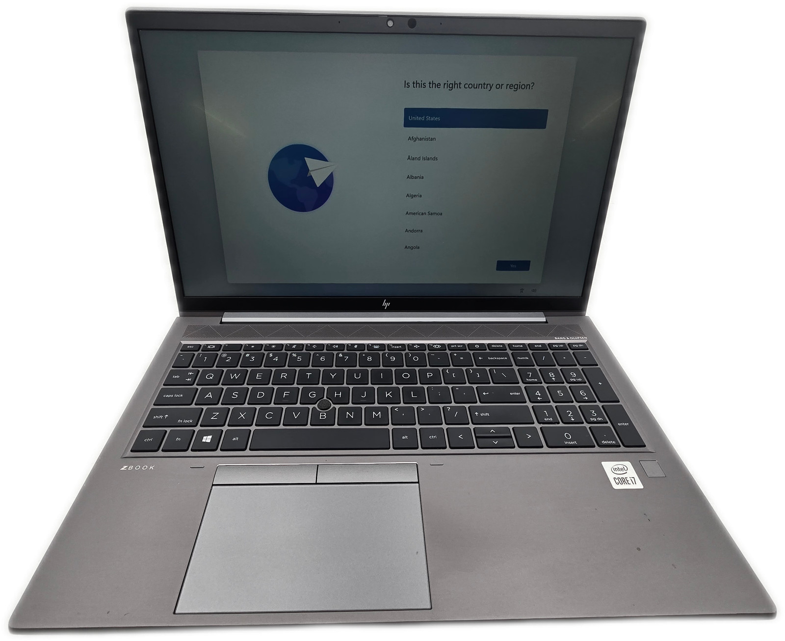 HP ZBook Firefly 15 G7 i7 10th Gen 16GB 256GB SSD Windows 11 Home