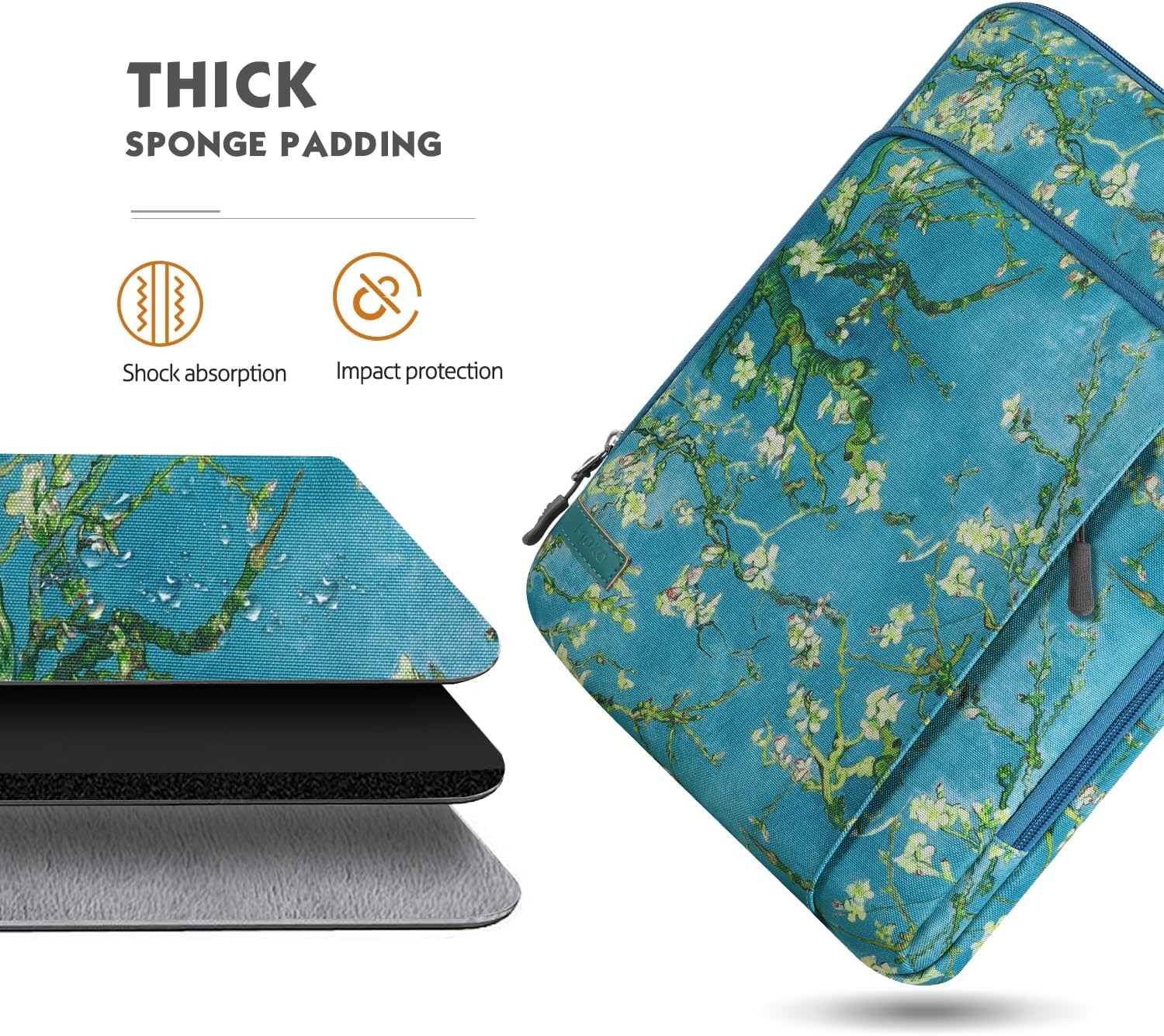 Laptop Sleeve Bag for 13.3-14 Inch Fits New MacBook Pro M3/M2 14″ /13″ M2/M1