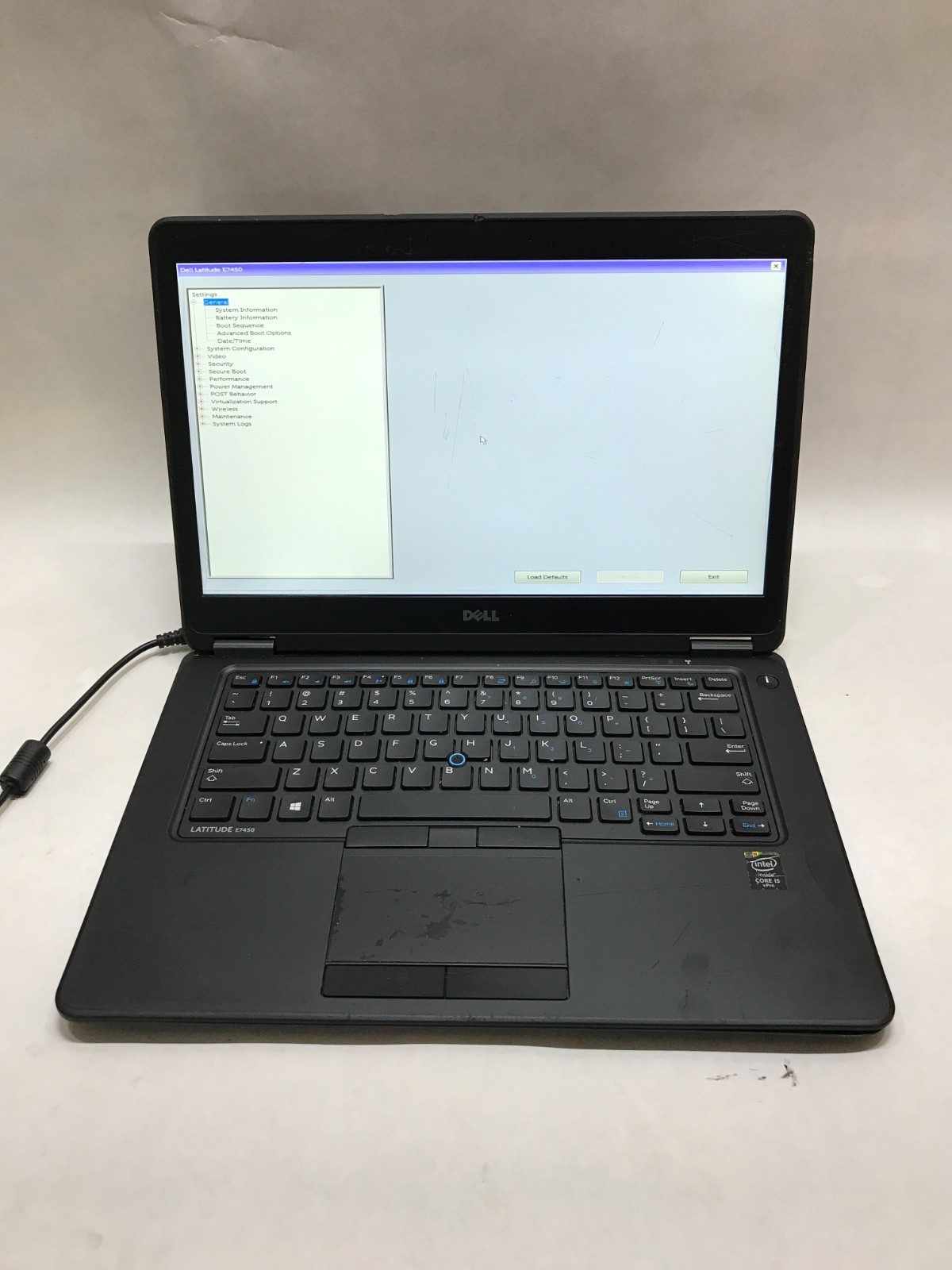 Dell Latitude E7450 14″ Intel Core i5 8GB RAM NO HDD/OS For Parts BAD LCD!! – DW