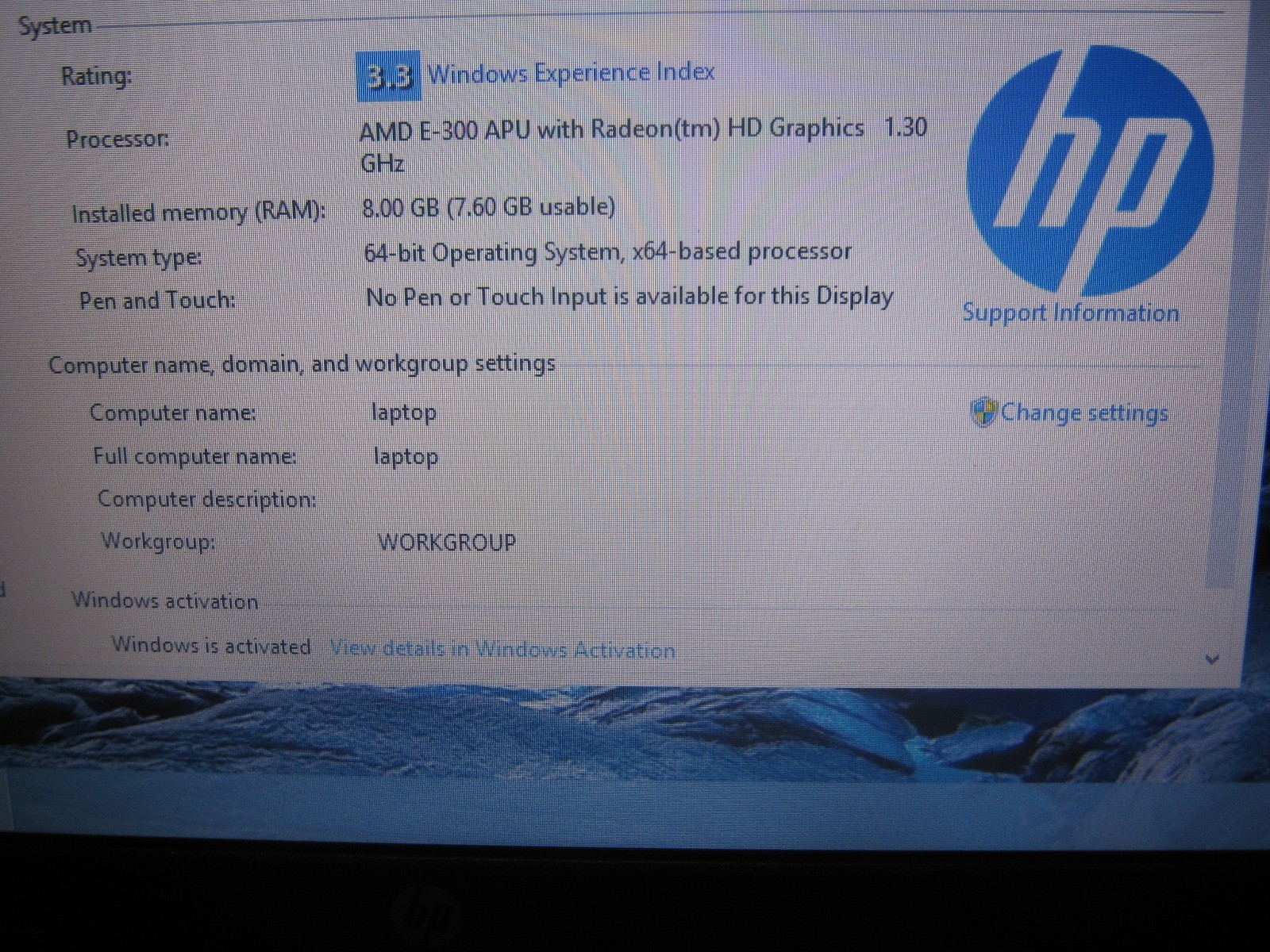 HP 2000 Laptop TPN-1108
