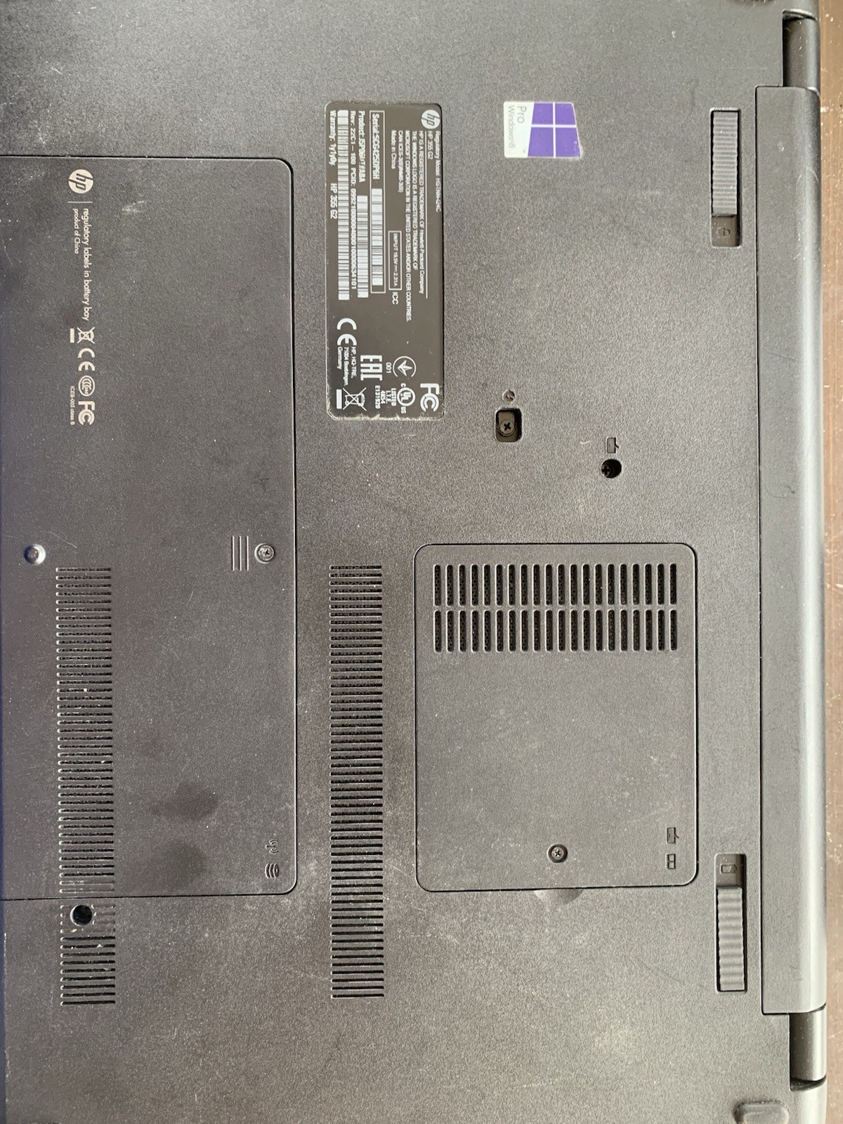 HP Laptop HP 355 G2 HSTNN-I24C Includes Power Cord – See Description