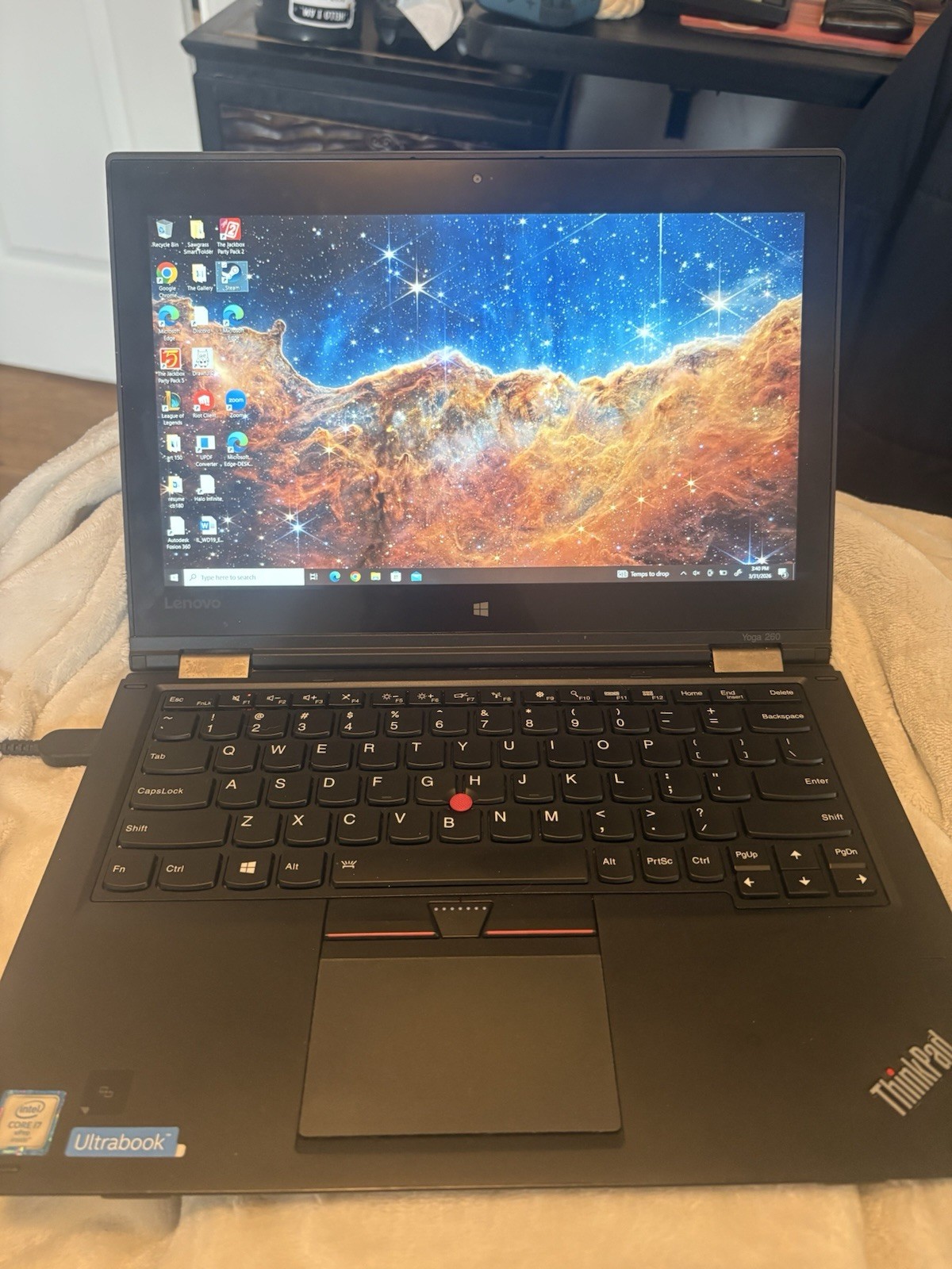 Lenovo ThinkPad Ultrabook Intel Core i7 vPro 14″ Windows 10 Bluetooth HDMI