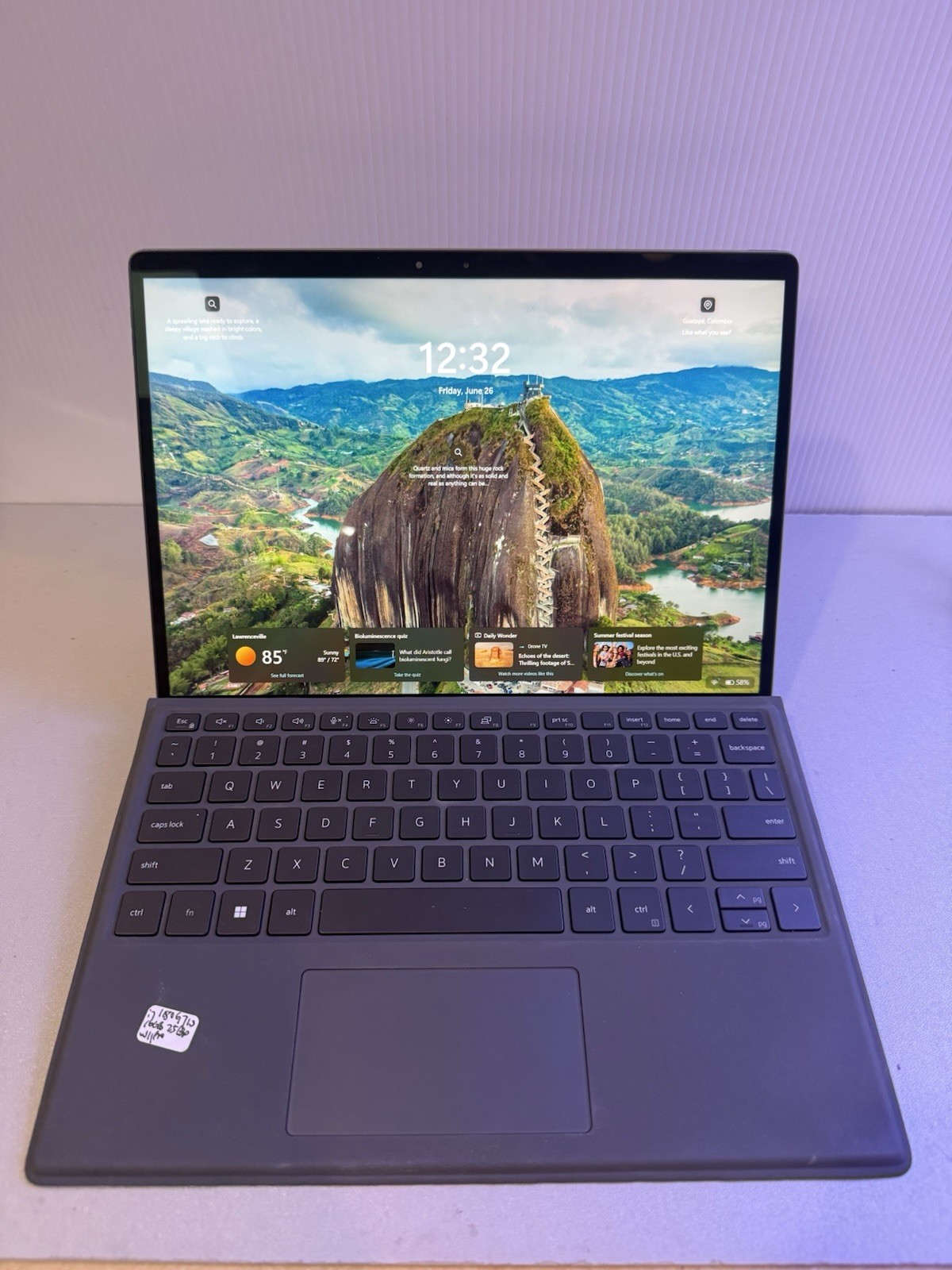Dell Latitude 7320 Detachable Touchscreen i7-1180G7 16GB RAM 256 SSD Window 11p