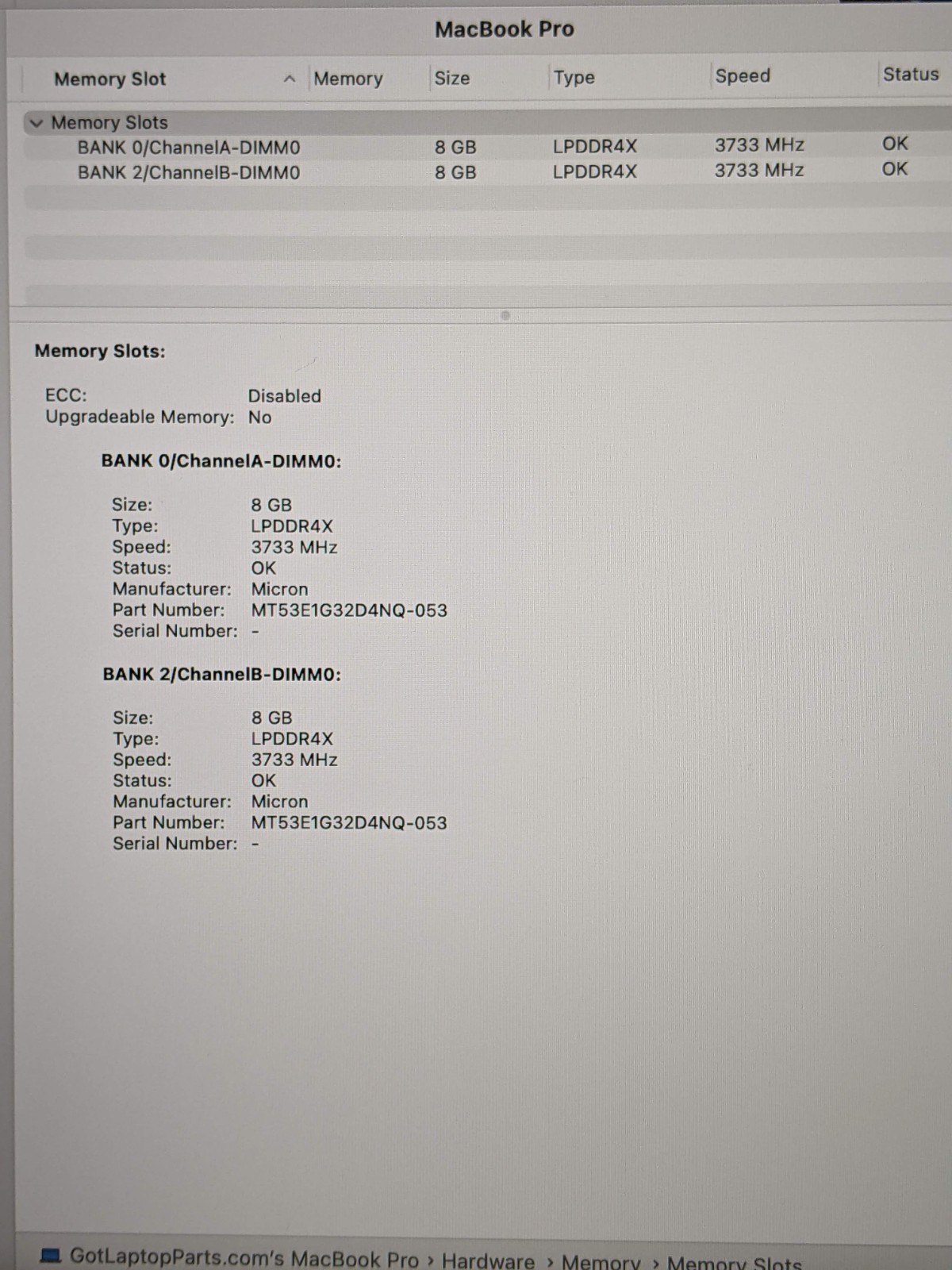 Apple MacBook Pro 13″ A2251 (2020) i5-1038NG7 2GHz 16GB 512GB SSD Sequoia +PA