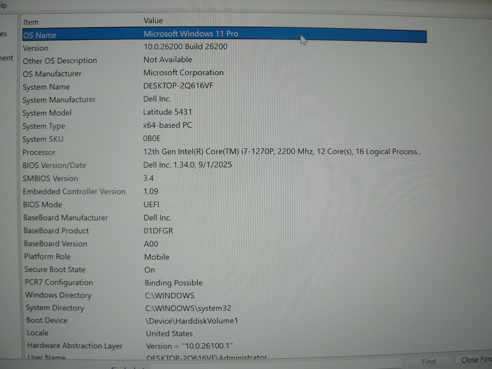 Dell Latitude 5431 14″FHD Intel i7-1270P 16GB RAM 2.2GHz 256GB SSD Win 11 Pro