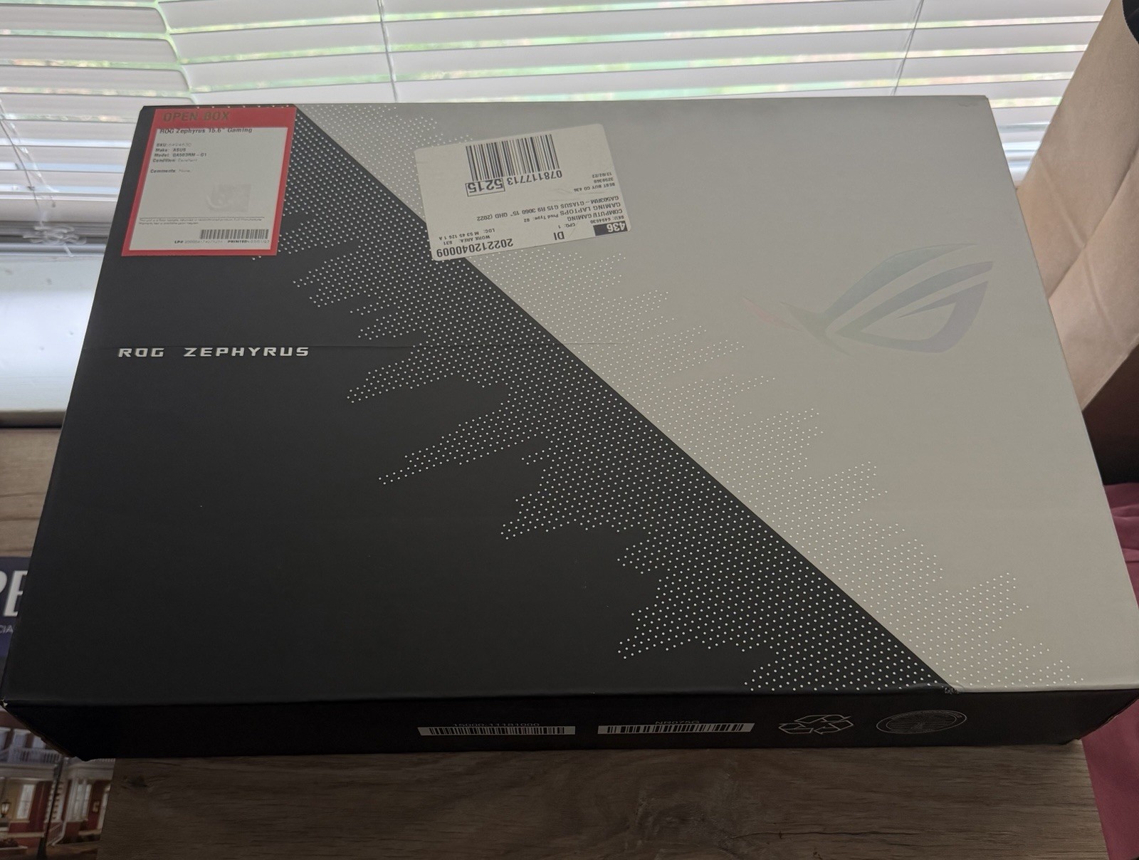 ASUS ROG G Series 15.6 Gaming Laptop AMD Ryzen 9 RTX 3060 165hz W/ Box